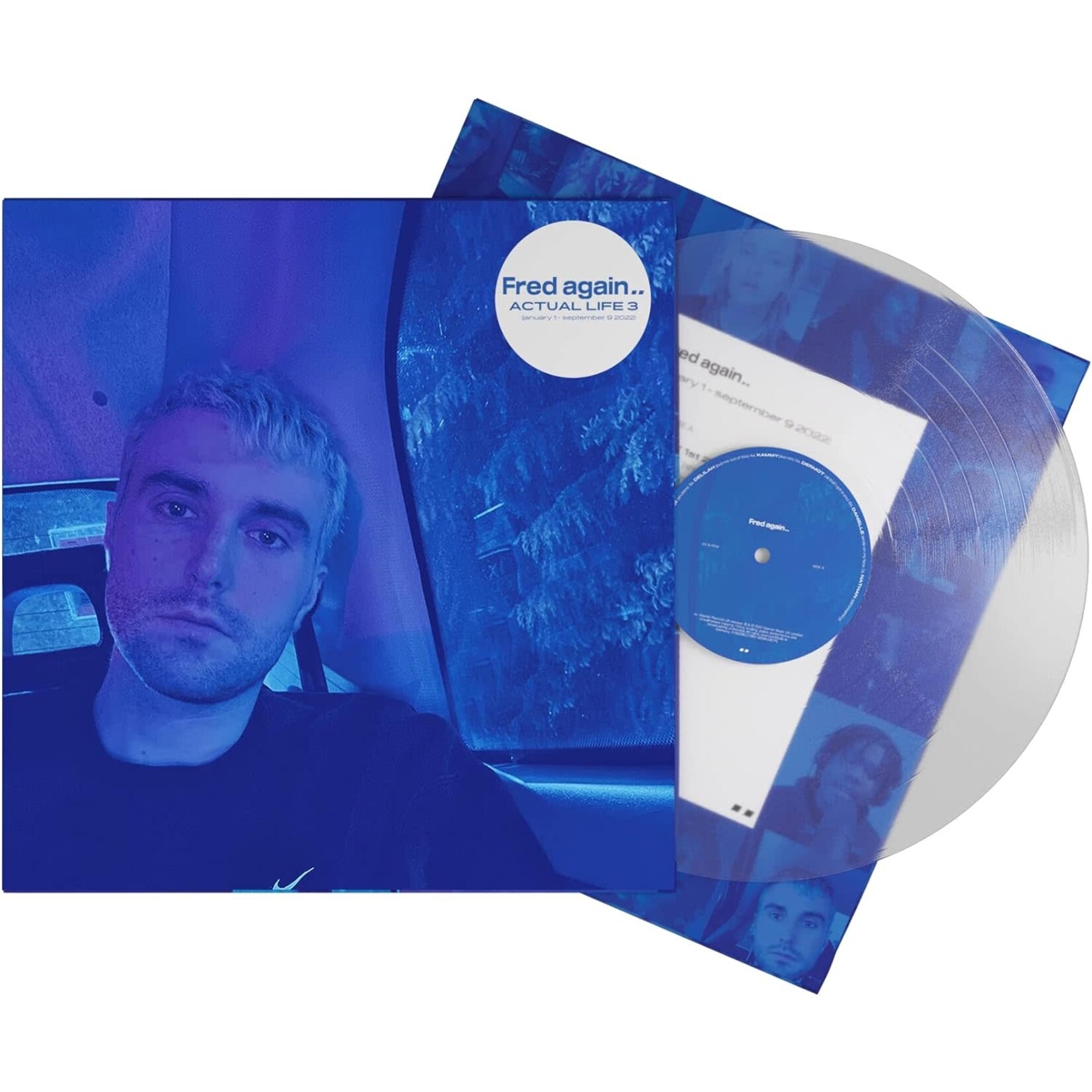[New] Fred Again: Actual Life 3 January 1 - September 9 2022 (clear) [WEA]