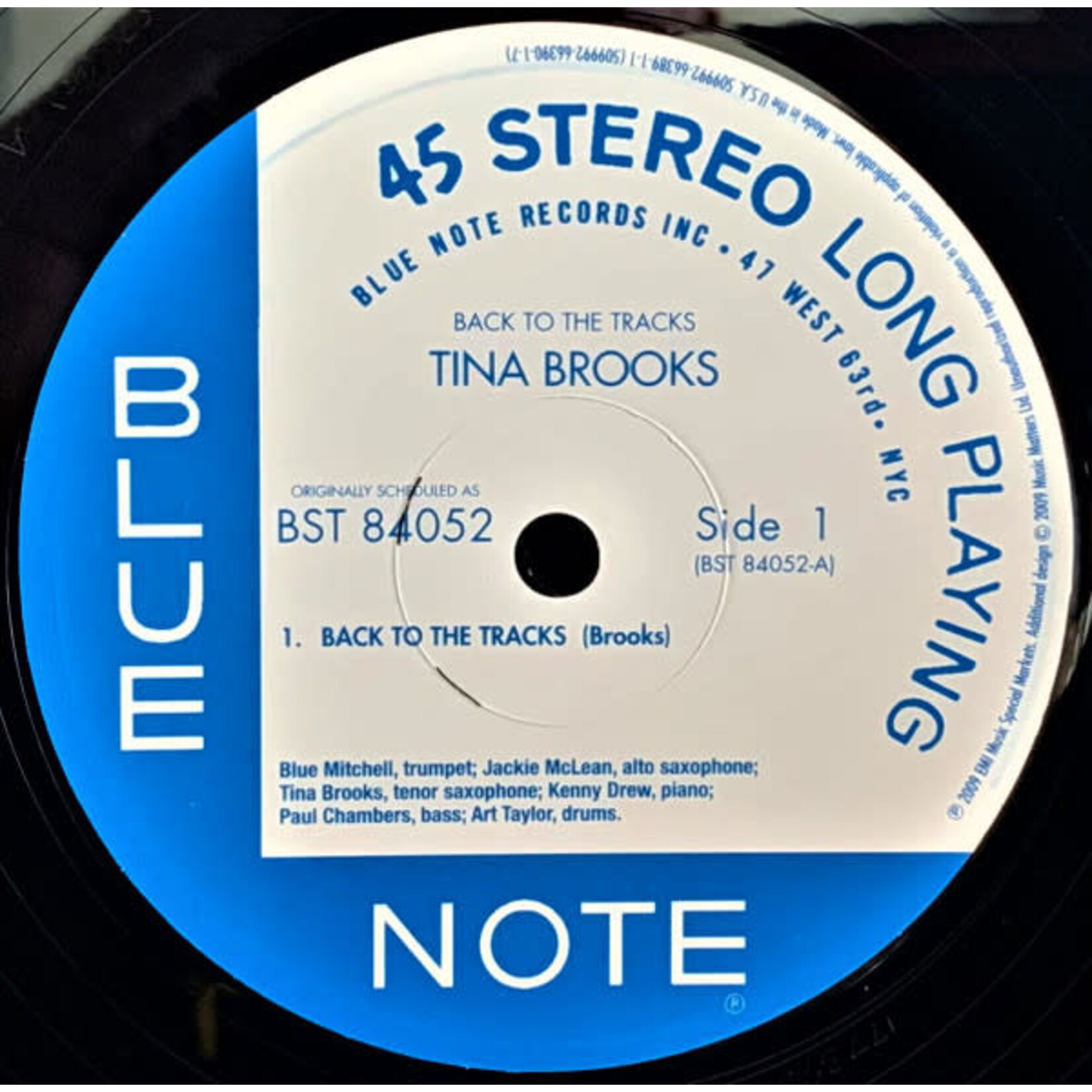 [Kollectible Vinyl] Brooks, Tina: Back to the Tracks (2009 Music Matters Audiophile, EX) [KOLLECTIBLES]