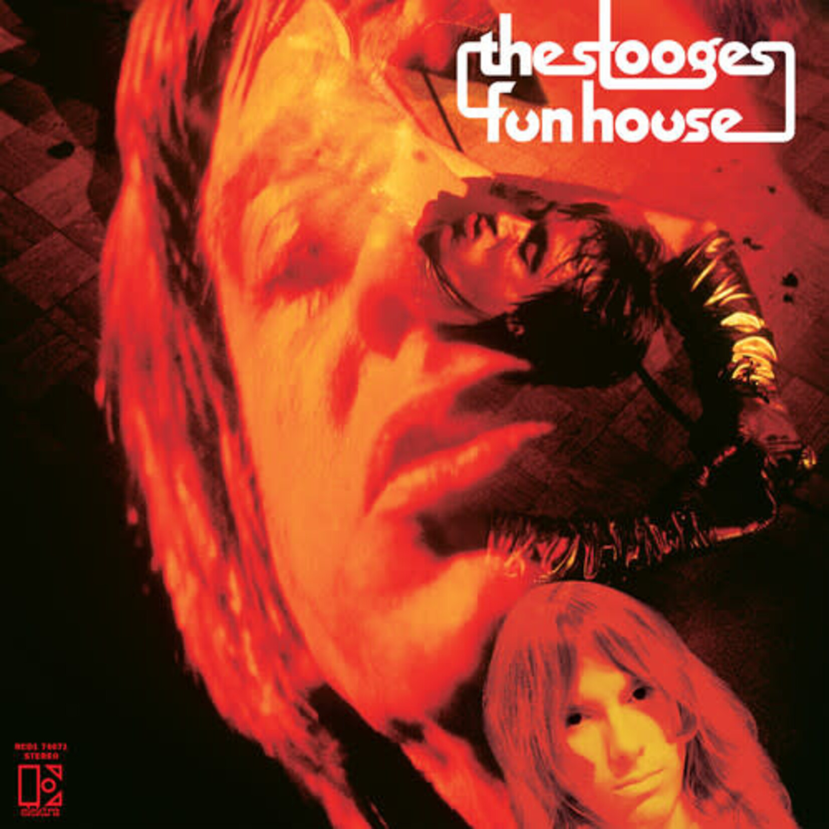 [New Vinyl] Stooges - Fun House (half & half opaque red & black vinyl, indie exclusive)