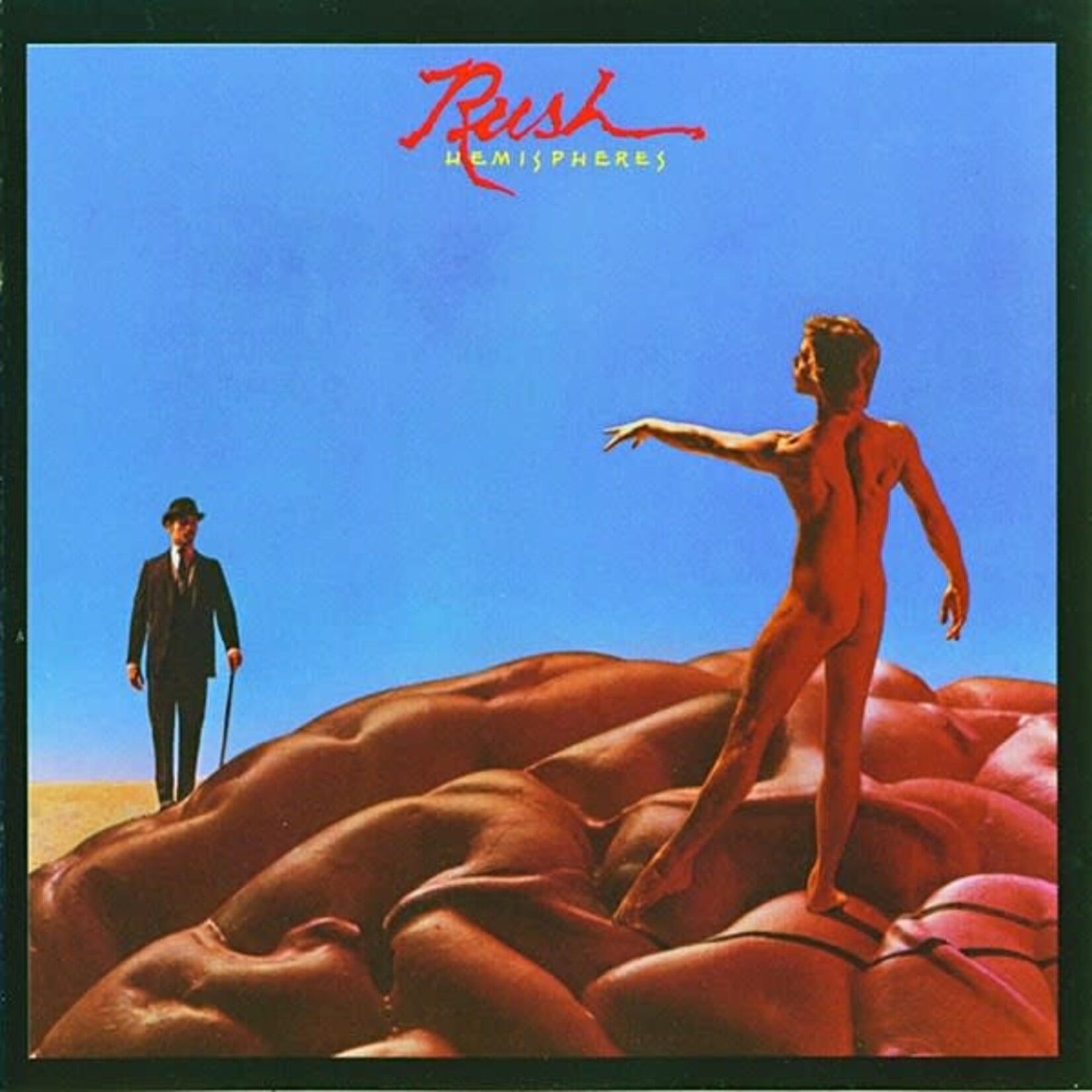 Rush: Hemispheres (red vinyl , no poster) [VINTAGE]