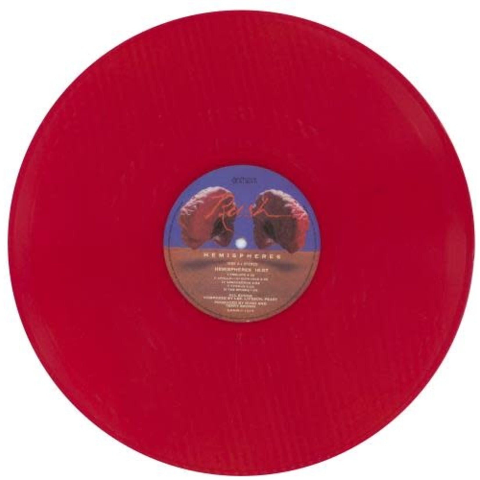 Rush: Hemispheres (red vinyl , no poster) [VINTAGE]