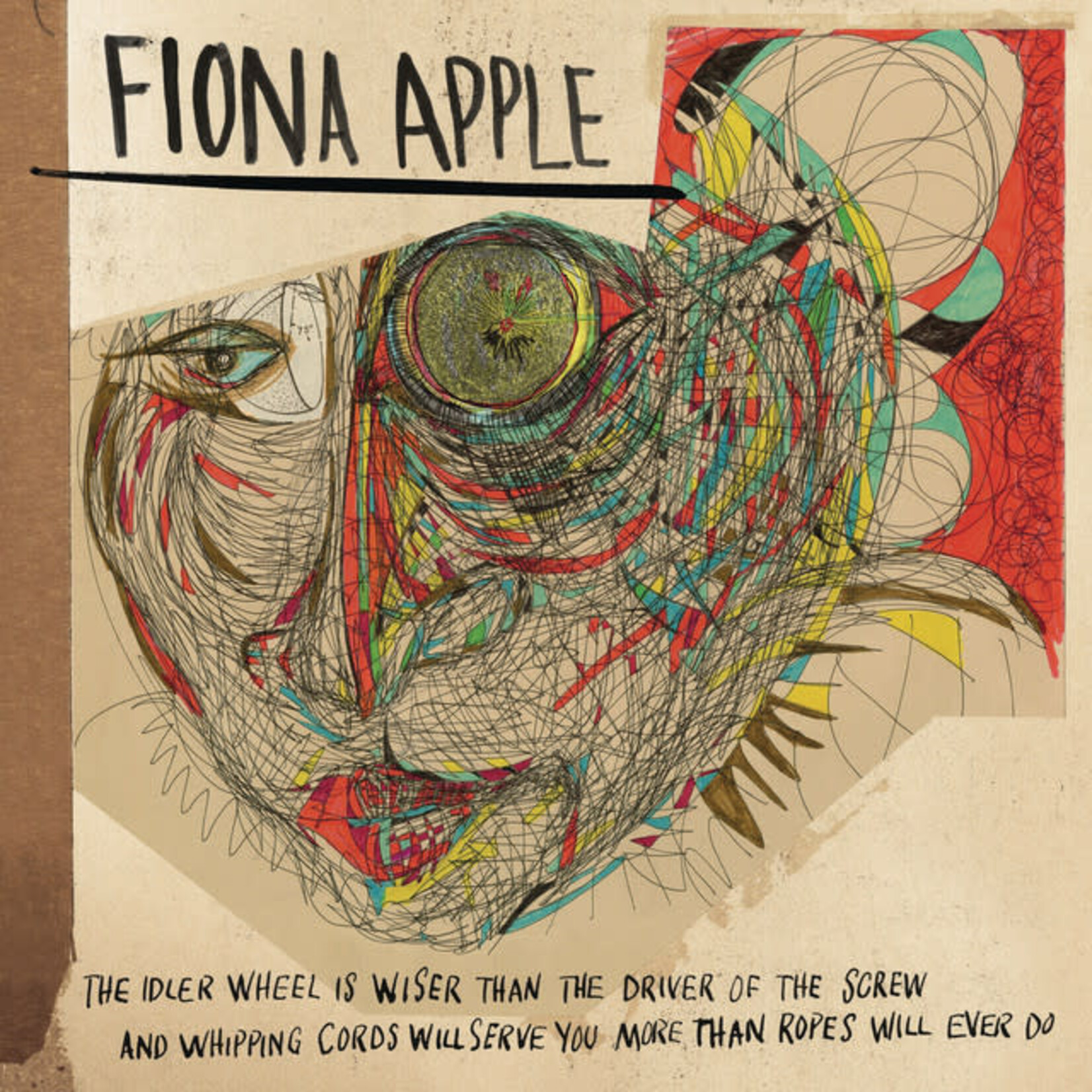[New Vinyl] Fiona Apple - The Idler Wheel Is Wiser Than the Driver of the Screw & Whipping Cords Will Serve You More Than Ropes Will Ever Do (180G)