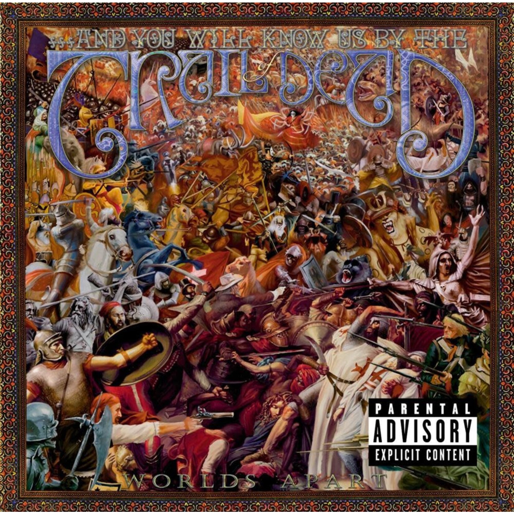 [New Vinyl] And You Will Know Us By The Trail Of Dead - Worlds Apart (2LP, orange vinyl)