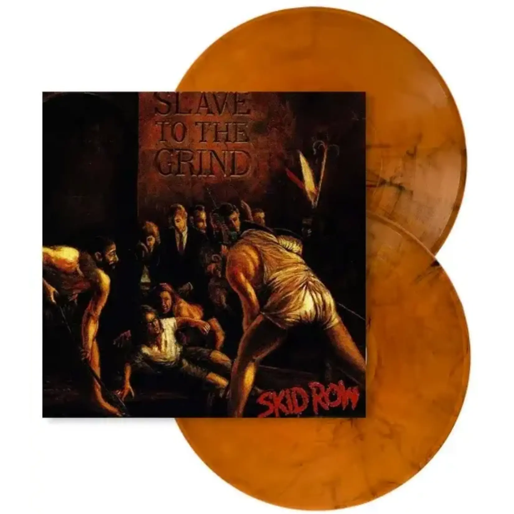 [New] Skid Row - Slave To The Grind (2LP, black & orange marble vinyl, 180g)