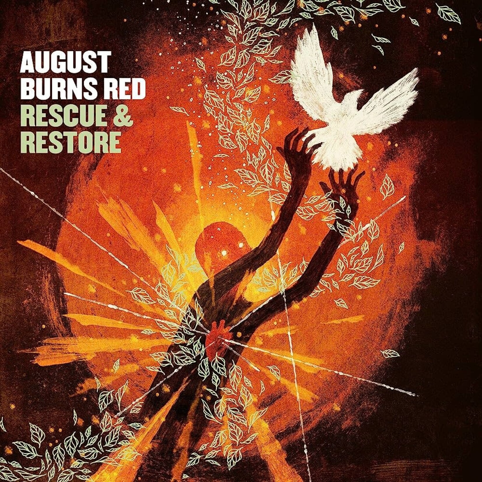 [New Vinyl] August Burns Red - Rescue & Restore (orange vinyl)