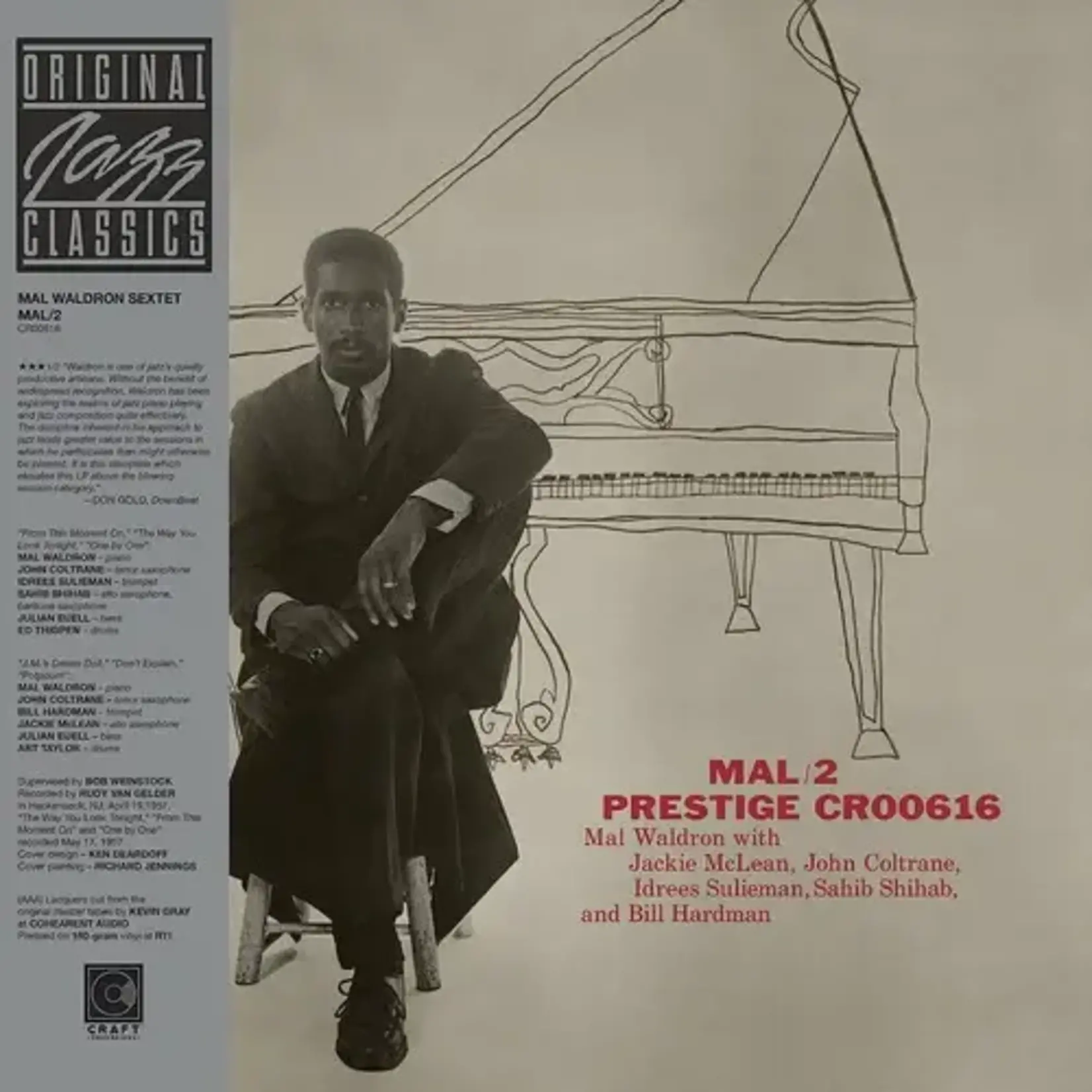 [New] Mal Waldron - Mal/2 (Original Jazz Classics series)