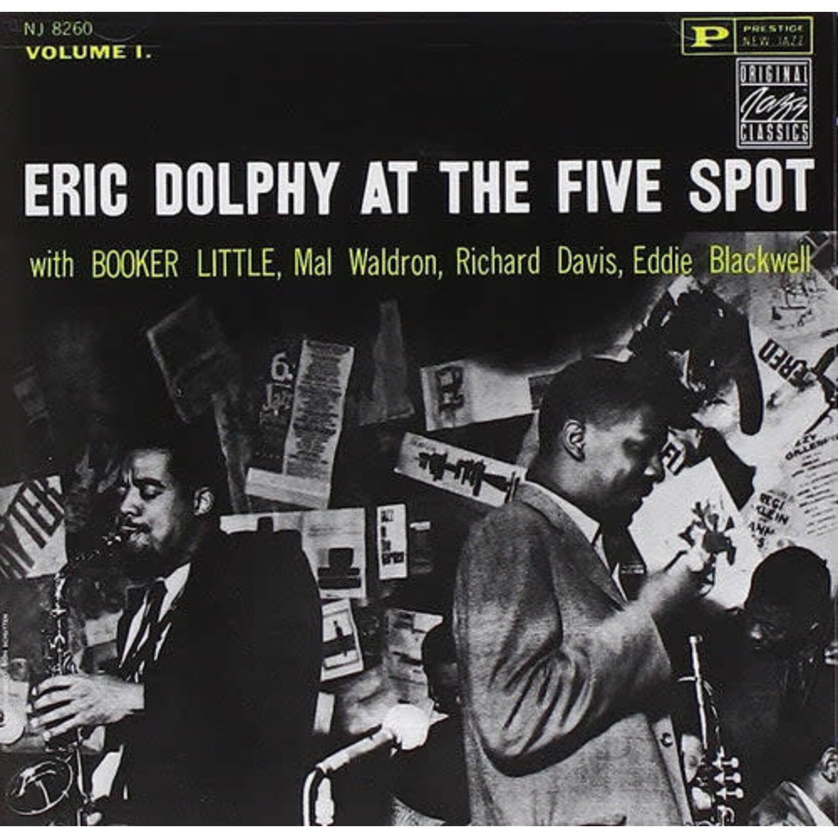 [New] Eric Dolphy - At The Five Spot, Volume 1 (clear vinyl)
