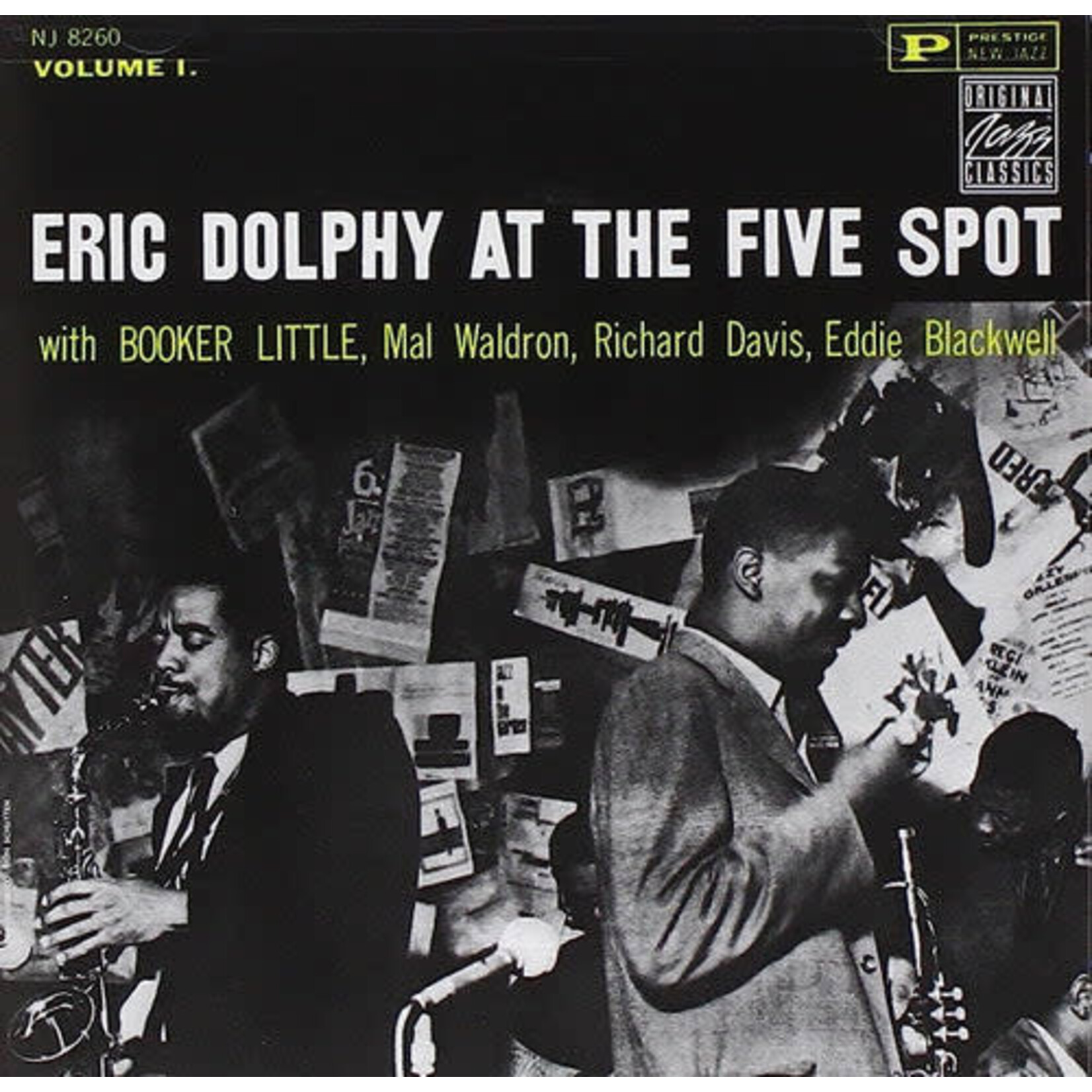 [New Vinyl] Eric Dolphy - At The Five Spot, Volume 1 (clear vinyl)