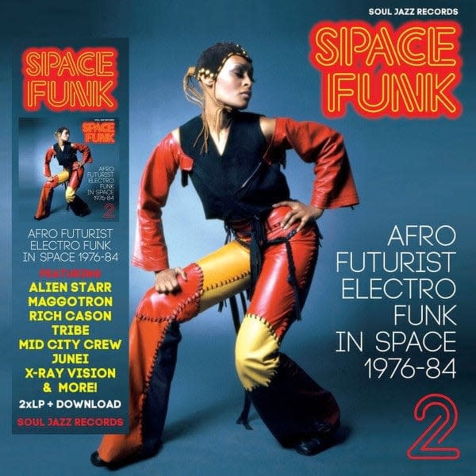 [New] Various Artists - Space Funk 2: Afro Futurist Electro Funk In Space 1976-84 (2LP)