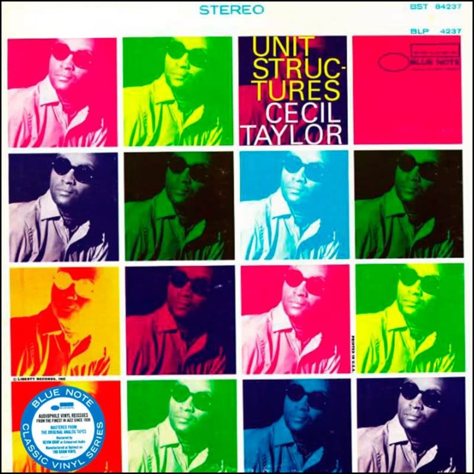 [New Vinyl] Cecil Taylor - Unit Structures (Blue Note Classic Vinyl series)