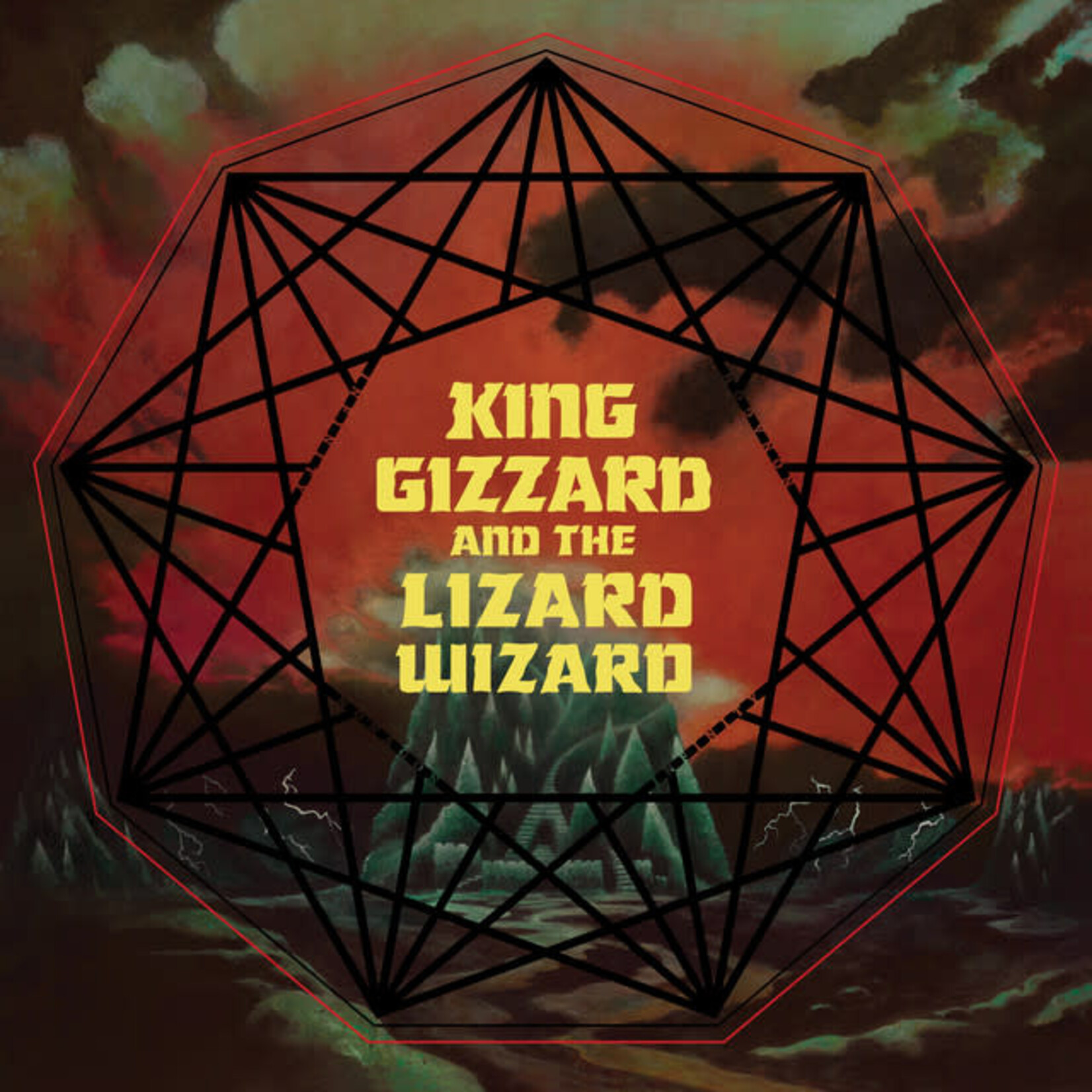 [New Vinyl] King Gizzard & the Lizard Wizard - Nonagon Infinity - Alien Warp Drive EdItion (2LP, splattered vinyl w/bonus)