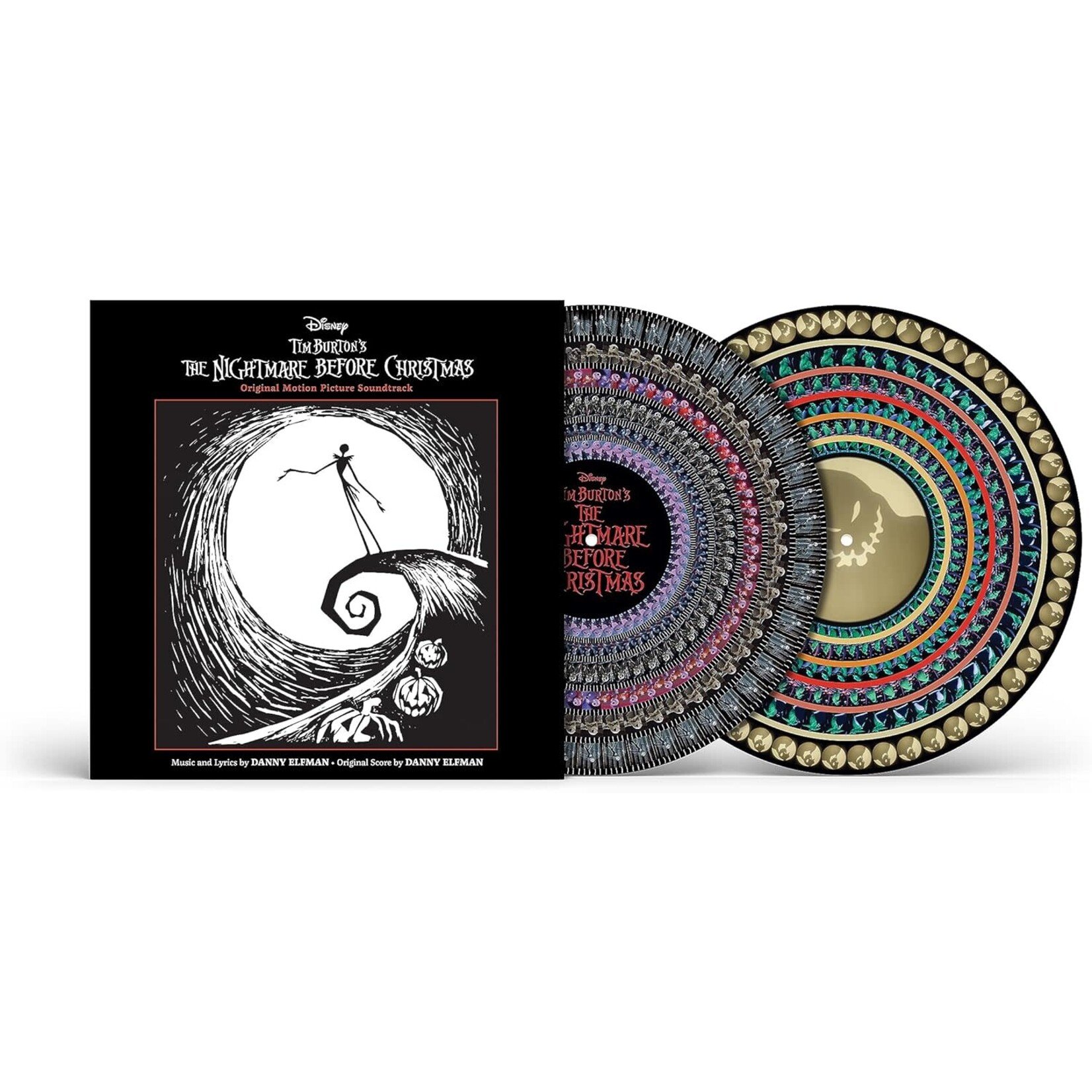 [New] Various Artists - The Nightmare Before Christmas (2LP, soundtrack, zoetrope picture disc)
