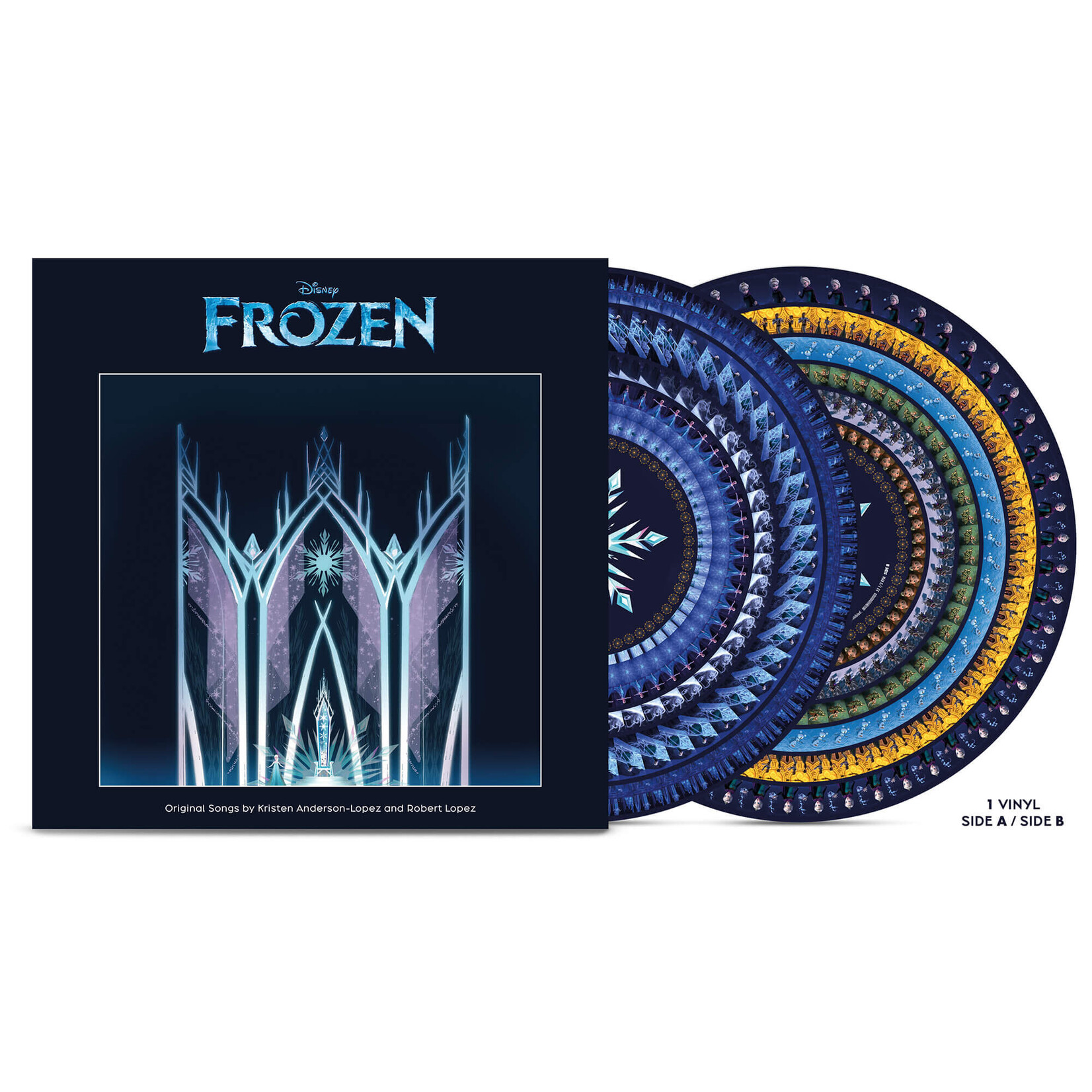[New] Various Artists - Frozen - The Songs (soundtrack, 10th Anniversary, zoetrope vinyl)