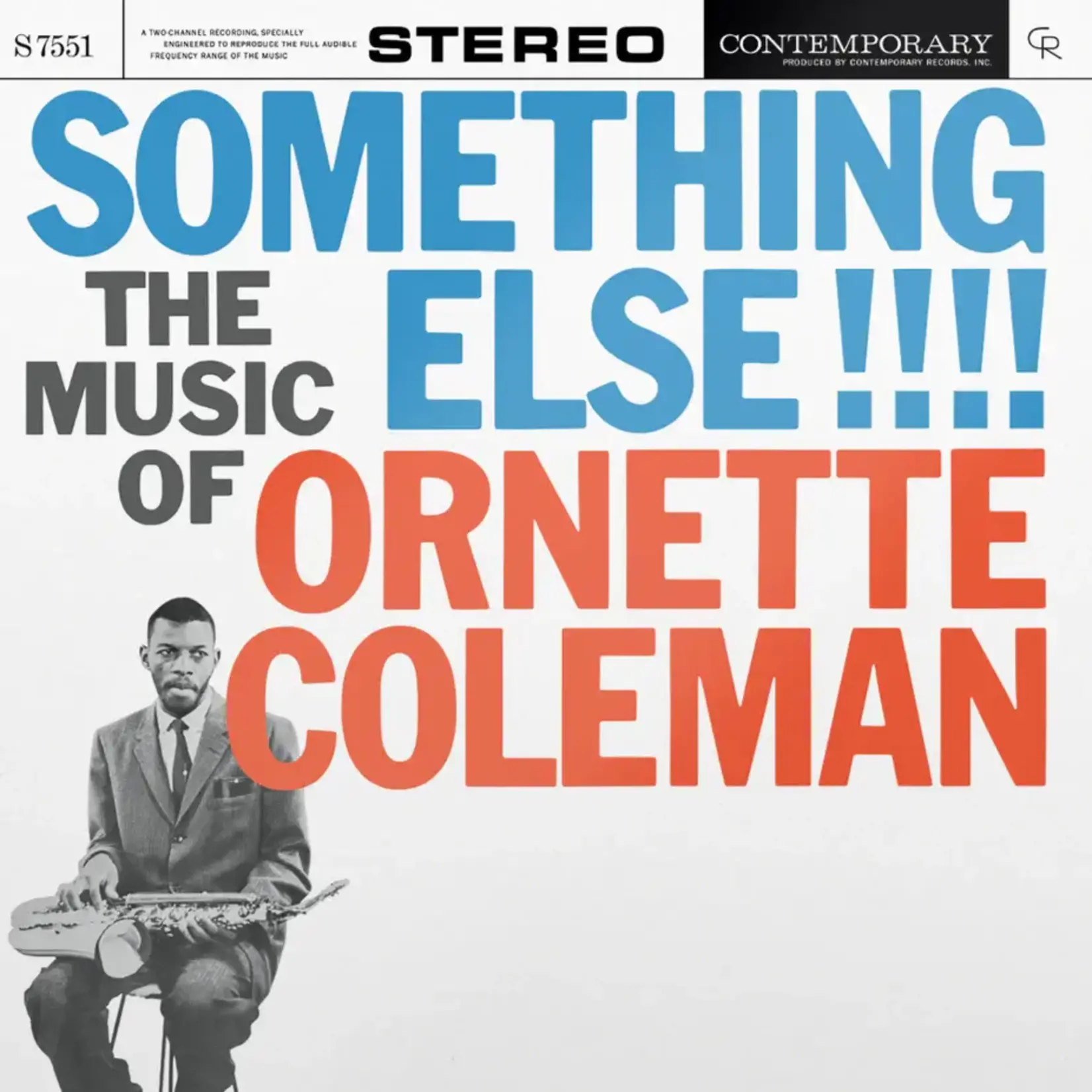 [New] Ornette Coleman - Something Else!!!! (Contemporary Records Acoustic Sounds series)