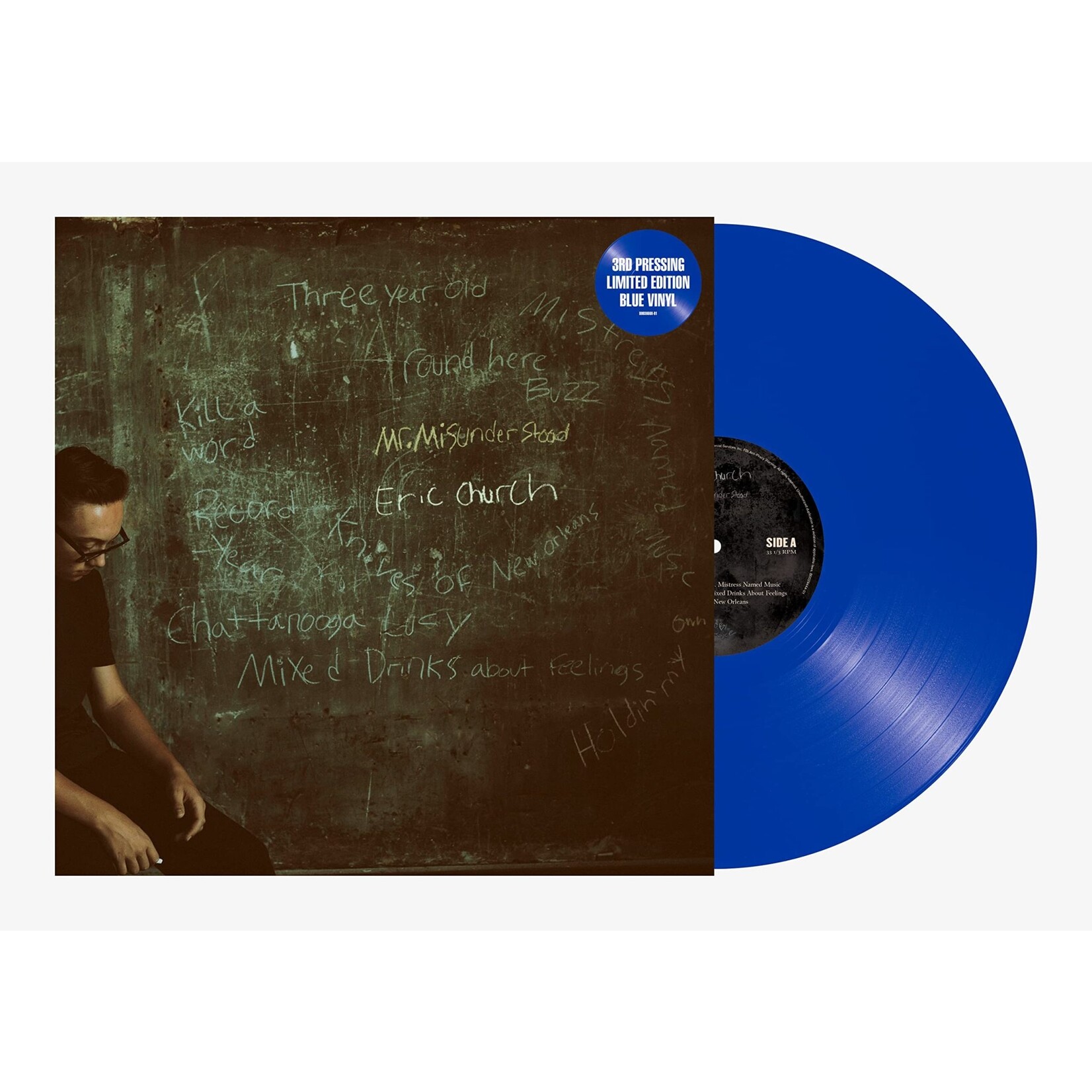 [New Vinyl] Eric Church - Mr Misunderstood (blue vinyl)