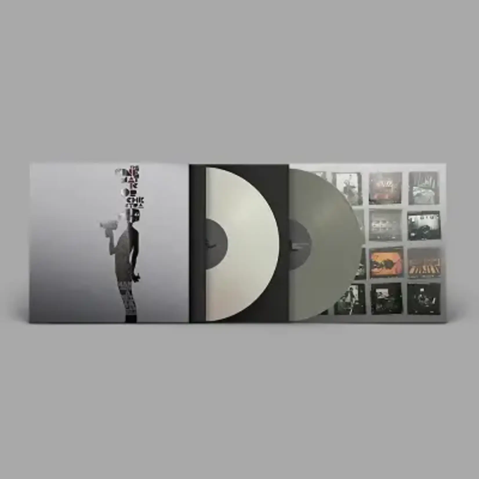 [New] The Cinematic Orchestra - Man With A Movie Camera (2LP) 20th Anniversary Edition, ashen & pewter grey vinyl)