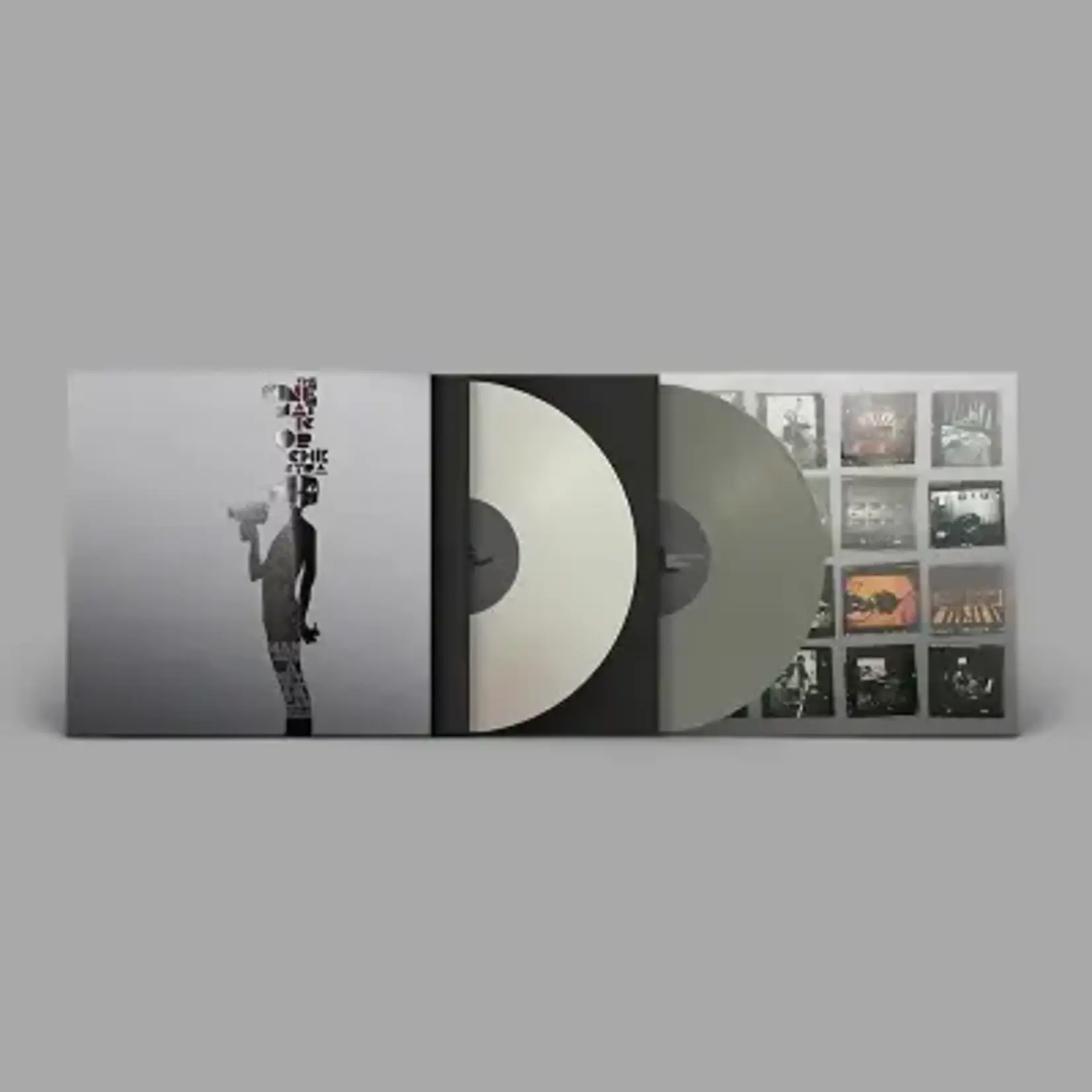 [New Vinyl] The Cinematic Orchestra - Man With A Movie Camera (2LP) 20th Anniversary Edition, ashen & pewter grey vinyl)
