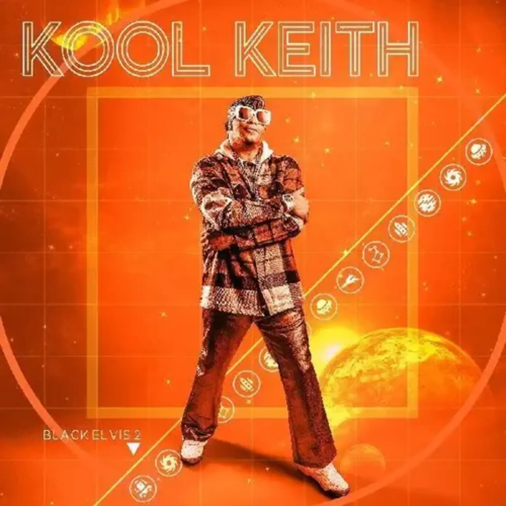 [New] Kool Keith - Black Elvis 2 (electric blue vinyl)