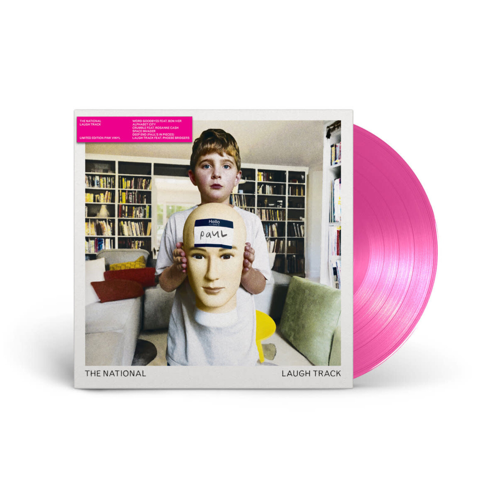 [New] National - Laugh Track (2LP, indie shop edition, clear pink)