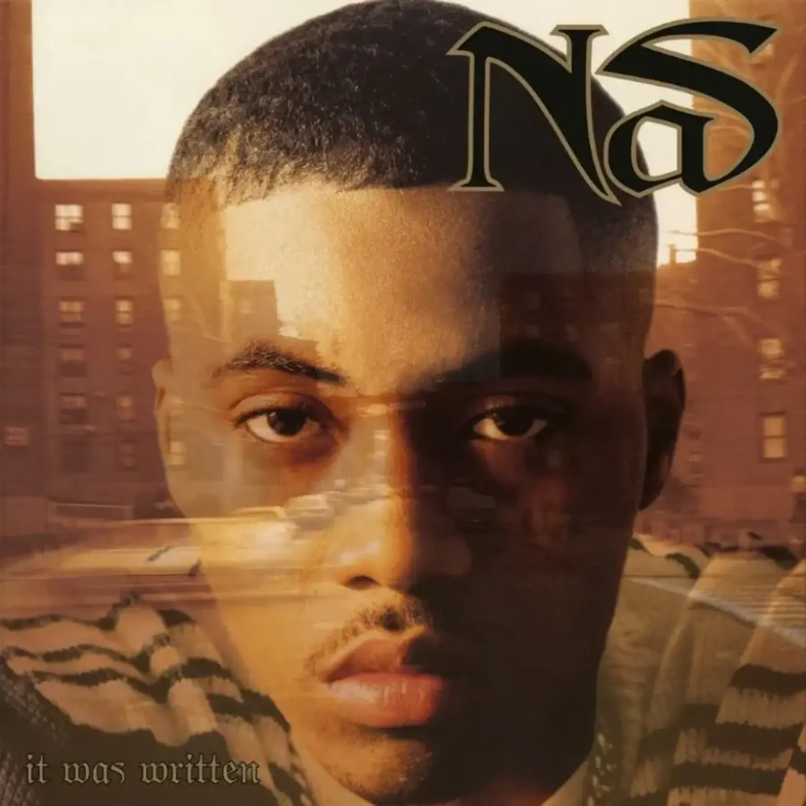 [New Vinyl] Nas - It Was Written (2LP, gold & black marble vinyl)