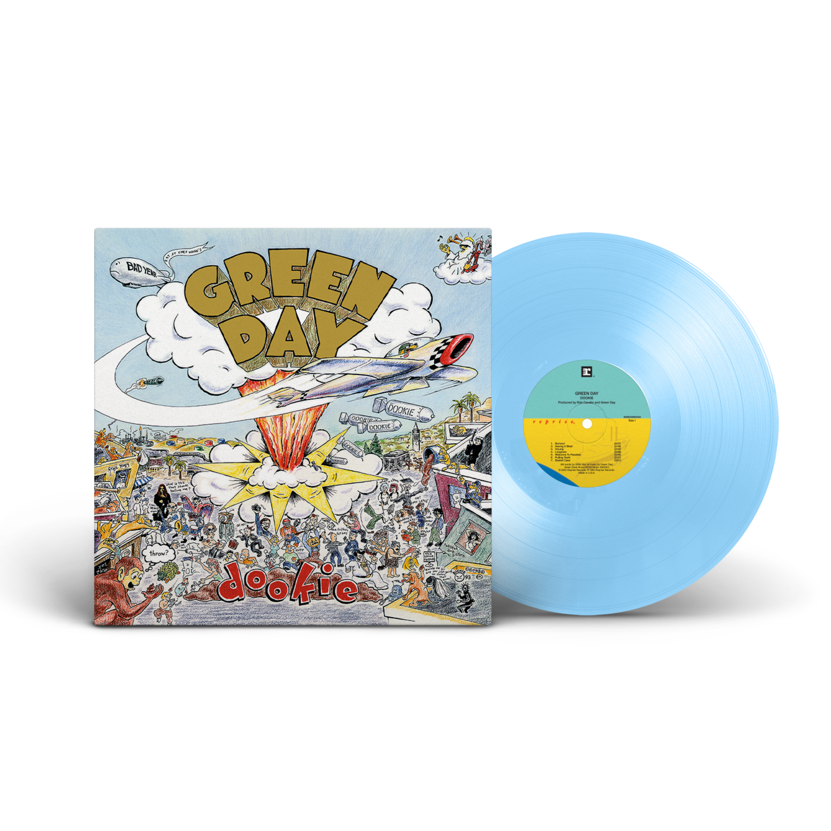 [New Vinyl] Green Day - Dookie (30th Anniversary, baby blue vinyl)