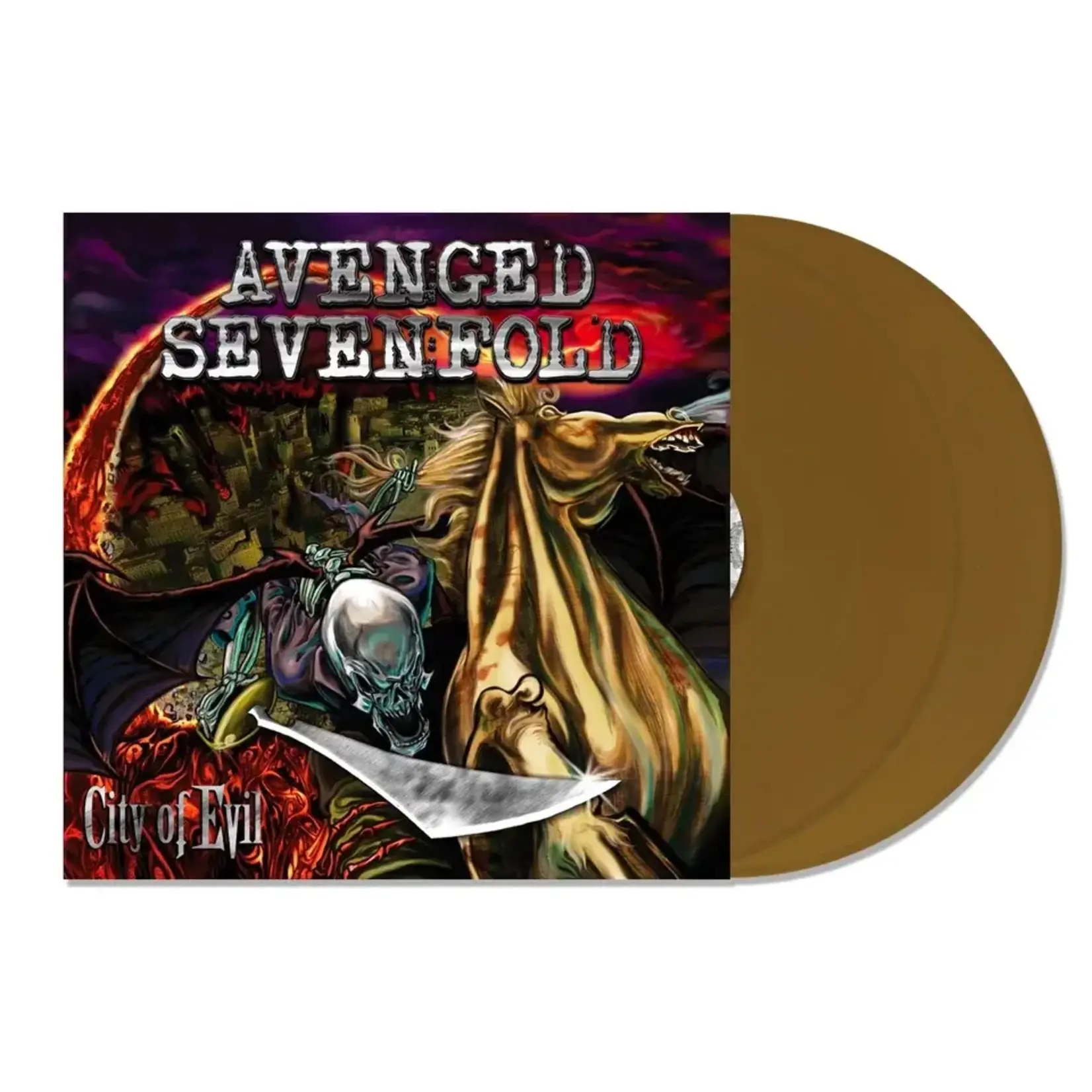 [New] Avenged Sevenfold - City Of Evil (2LP, gold vinyl)
