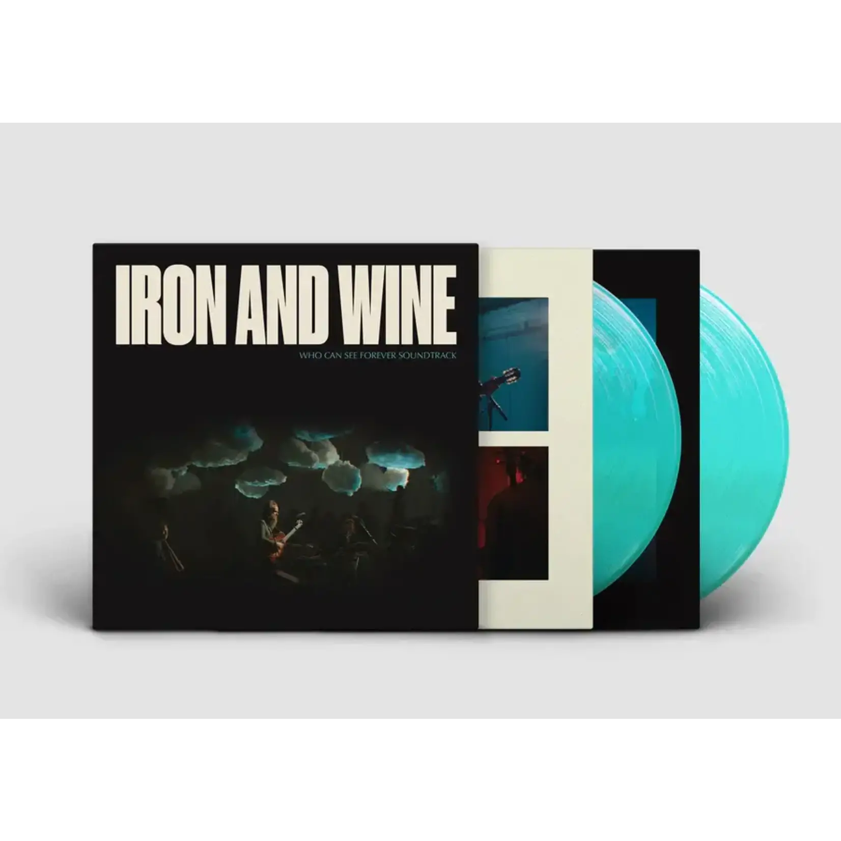 [New] Iron & Wine - Who Can See Forever (2LP, soundtrack, glacial blue vinyl)