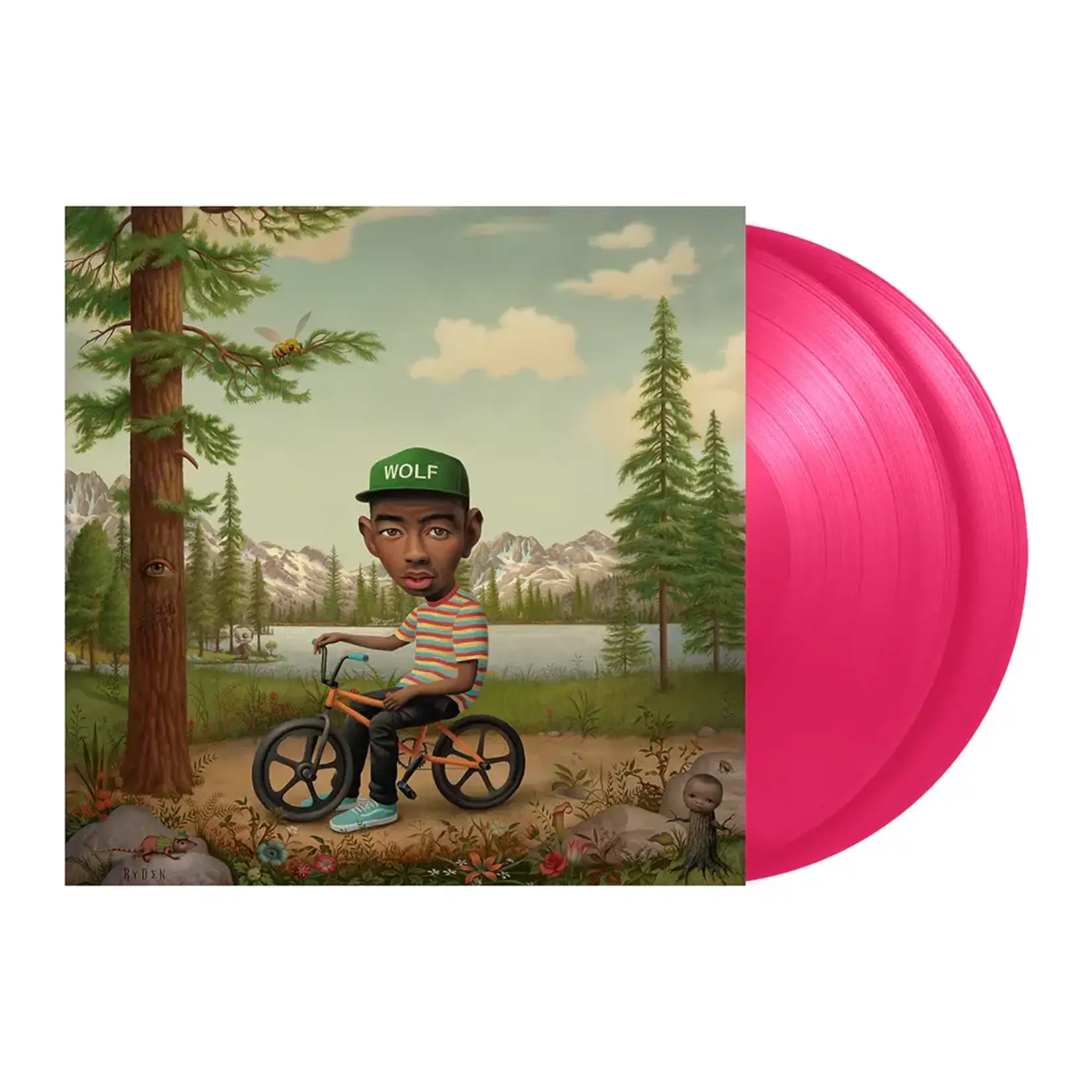 [New Vinyl] The Creator Tyler - Wolf (2LP, hot pink vinyl)