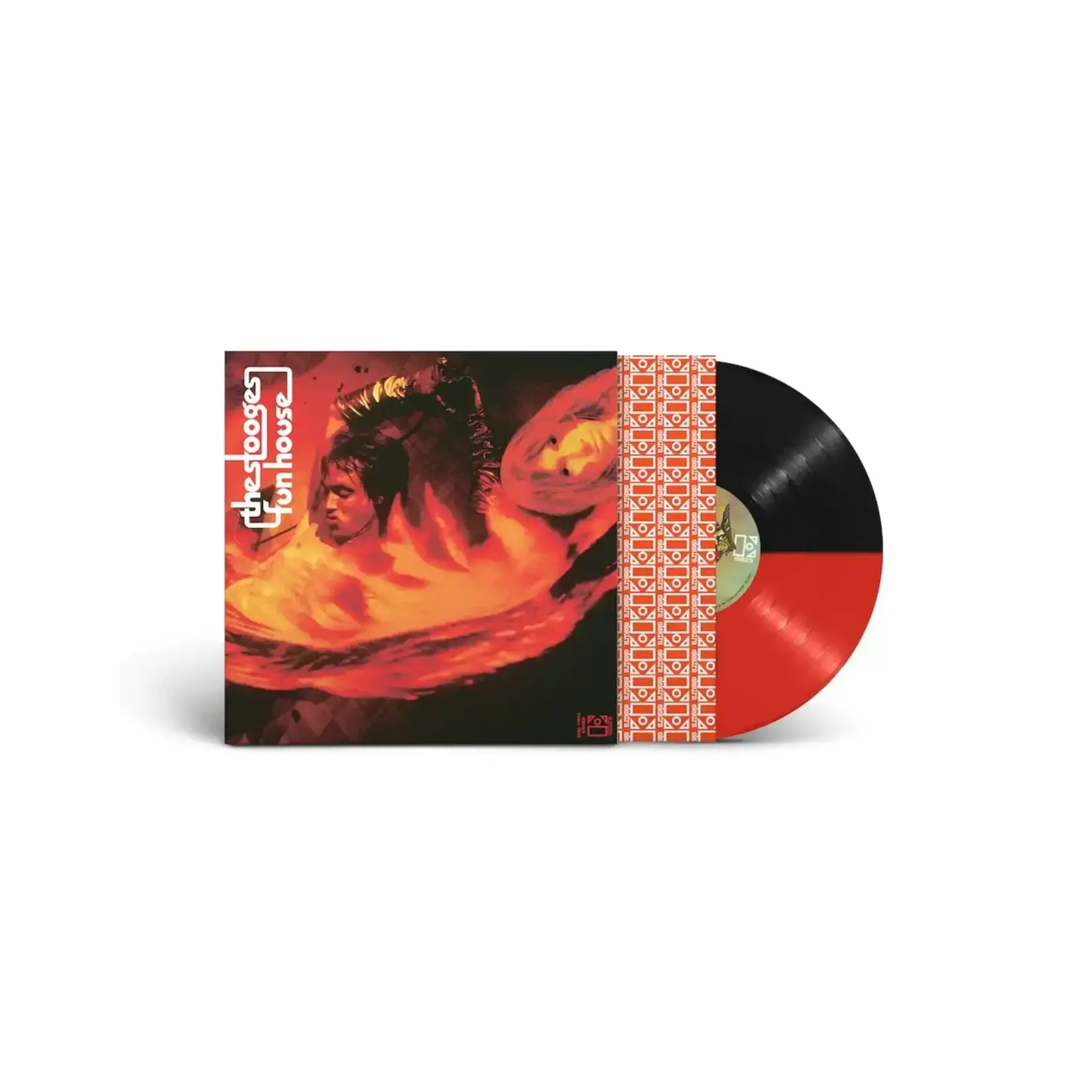 [New Vinyl] Stooges - Fun House (half & half opaque red & black vinyl, indie exclusive)