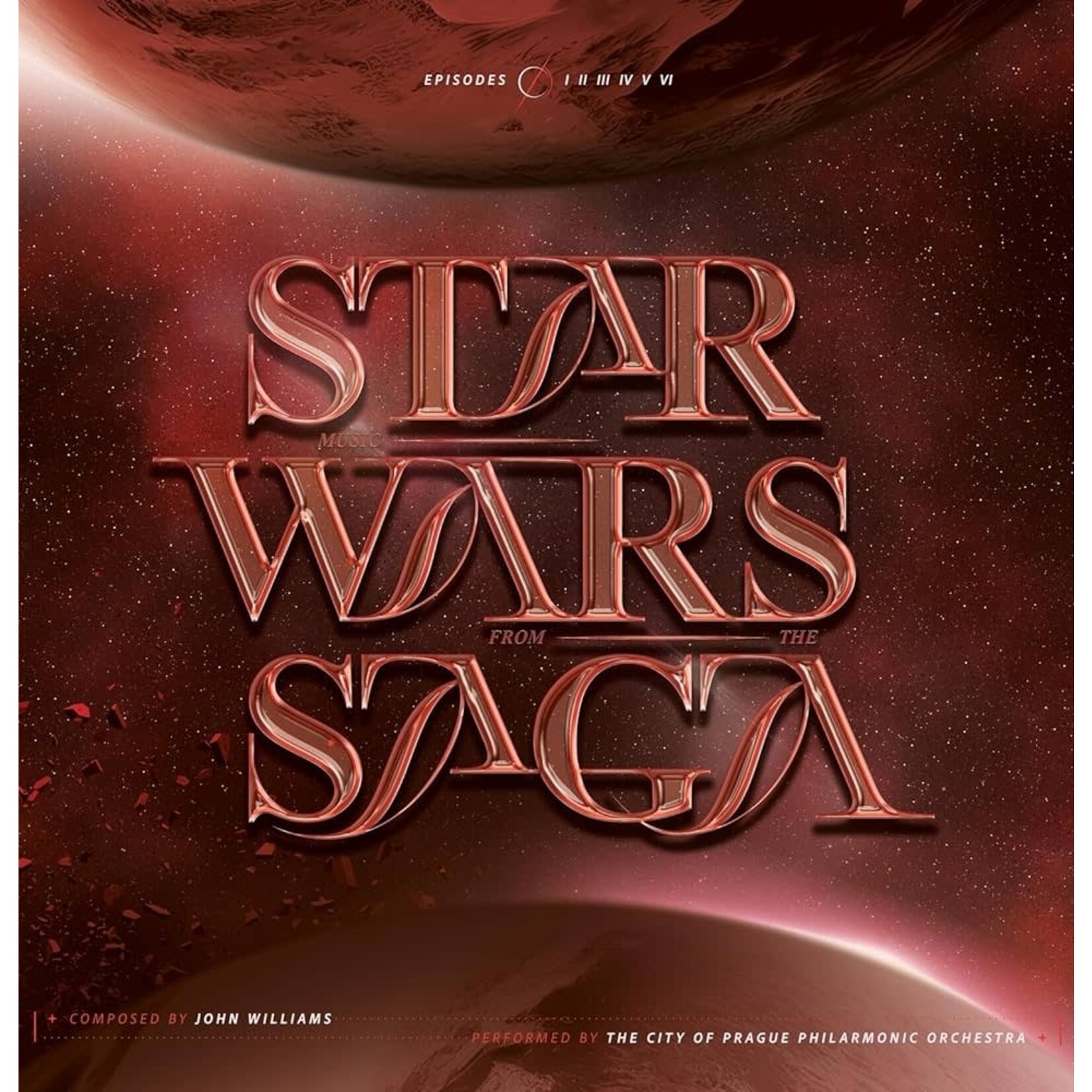 [New Vinyl] City Of Prague Philharmonic Orchestra - Star Wars Saga (2LP)