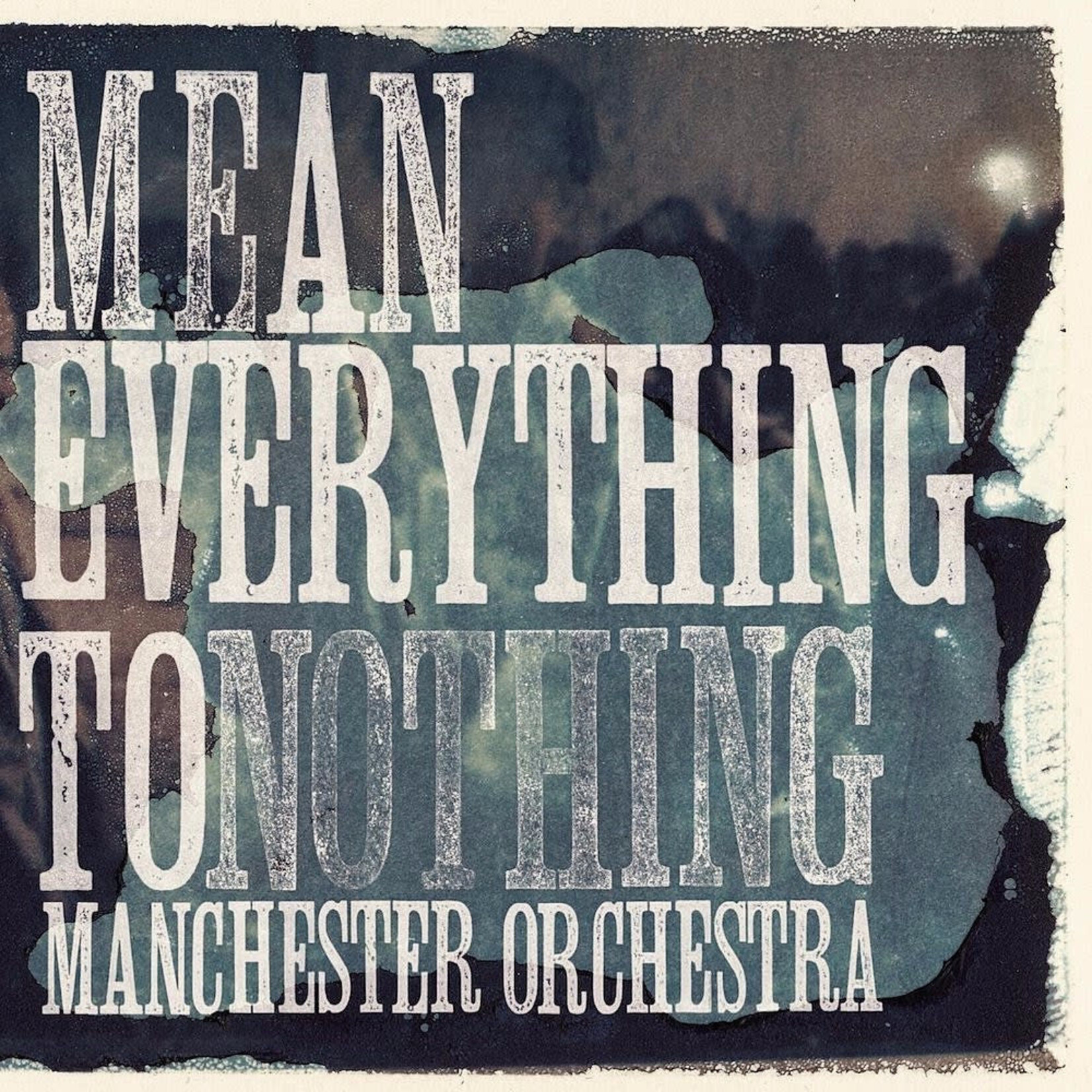 [New Vinyl] Manchester Orchestra: Mean Everything to Nothing (180g, blue swirl vinyl) [FAVORITE GENTLEMEN]