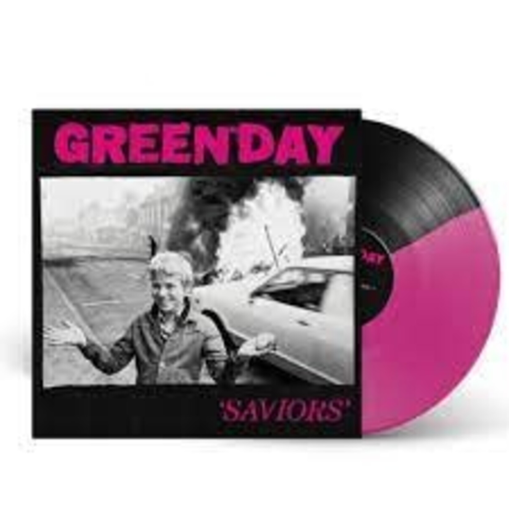 [New Vinyl] Green Day: Saviors (black & pink vinyl, indie exclusive) [REPRISE]