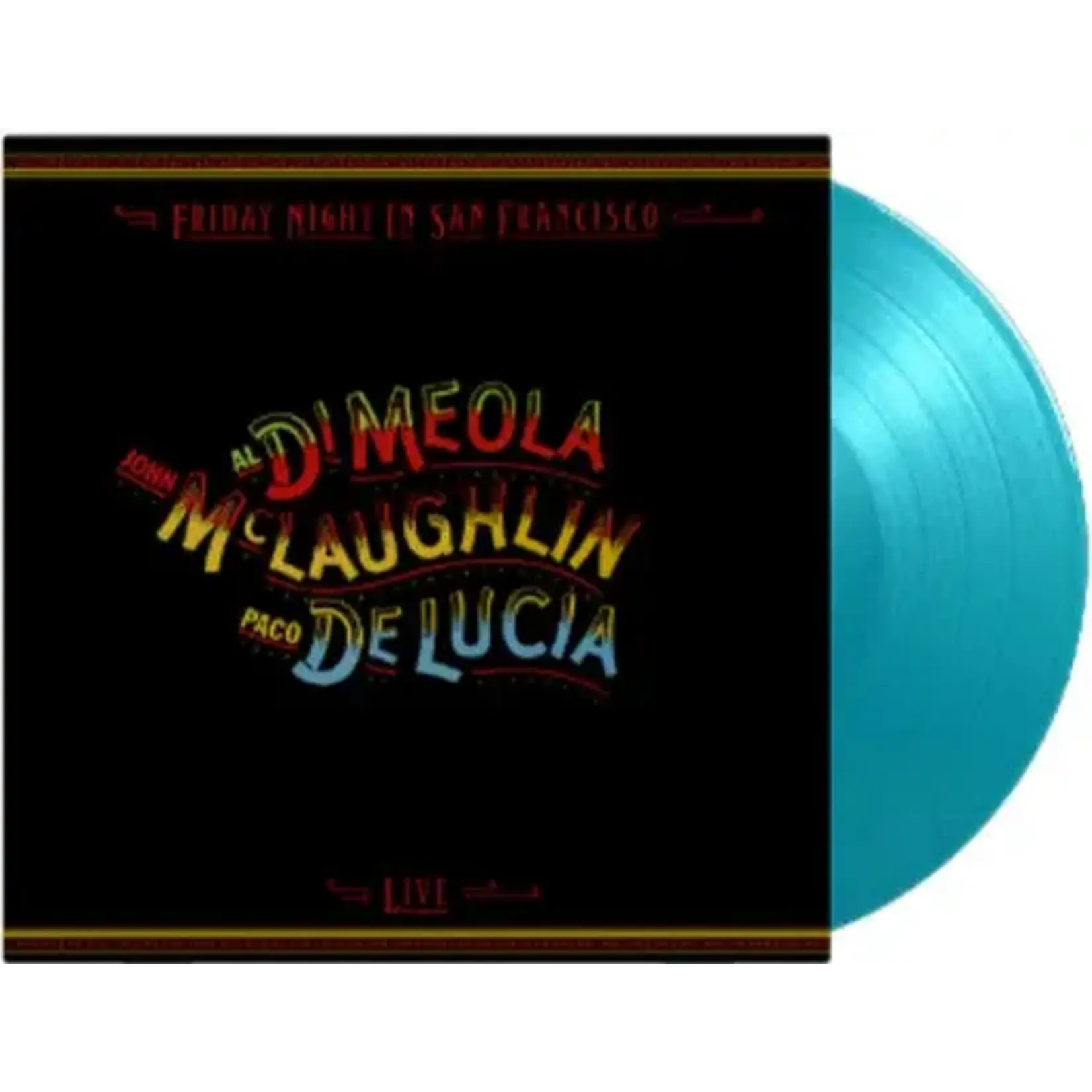[New Vinyl] Mclaughlin, John/Dimeola, Al/Delucia, Paco: Friday Night in San Francisco (180g, colour vinyl) [MUSIC ON VINYL]