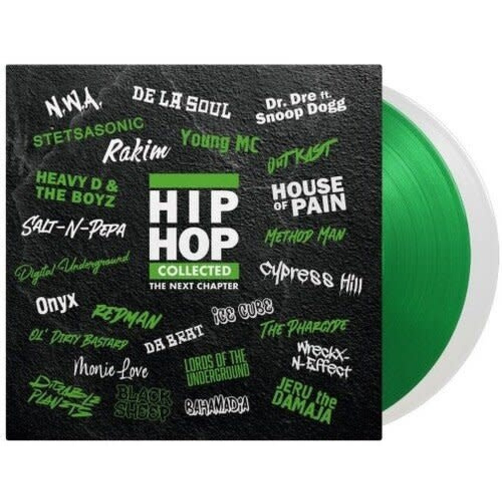 [New] Various Artists: Hip Hop Collected - The Next Chapter (2LP, 180g, green / white vinyl) [MUSIC ON VINYL]