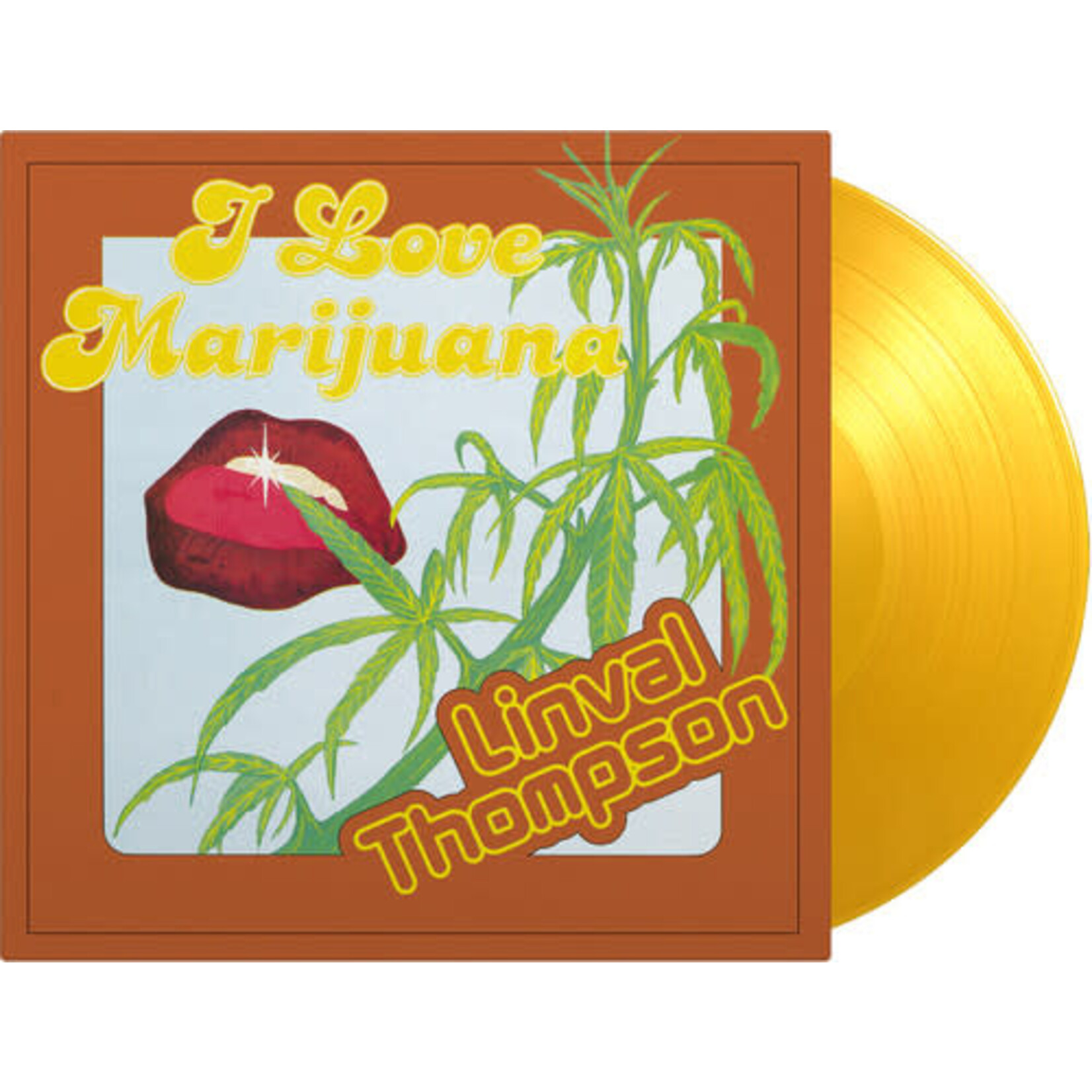 [New Vinyl] Thompson, Linval: I Love Marijuana (180g, translucent yellow vinyl) [MUSIC ON VINYL]