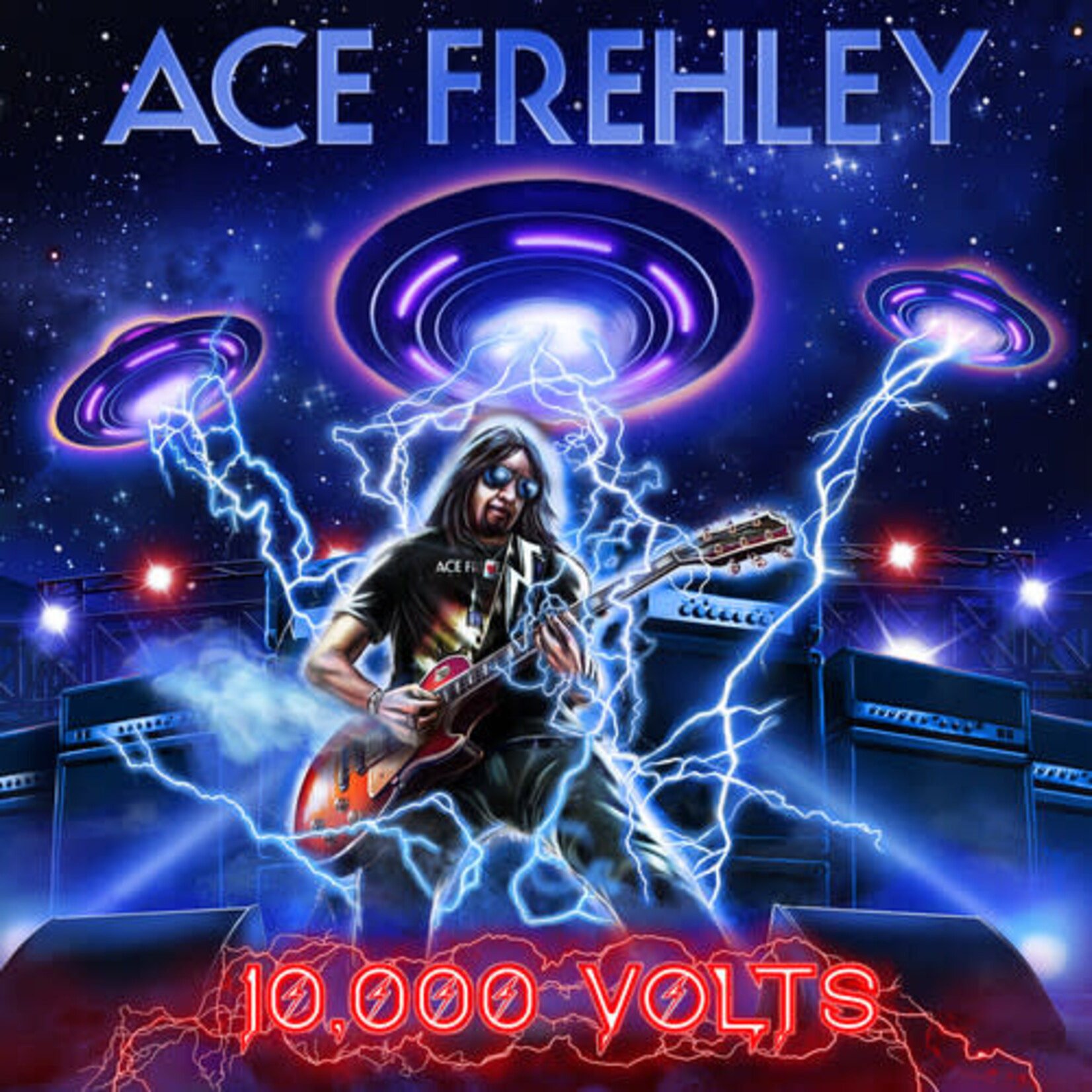 [New] Frehley, Ace (KISS): 10,000 Volts (indie exclusive, coloured vinyl) [MNRK RECORDS]