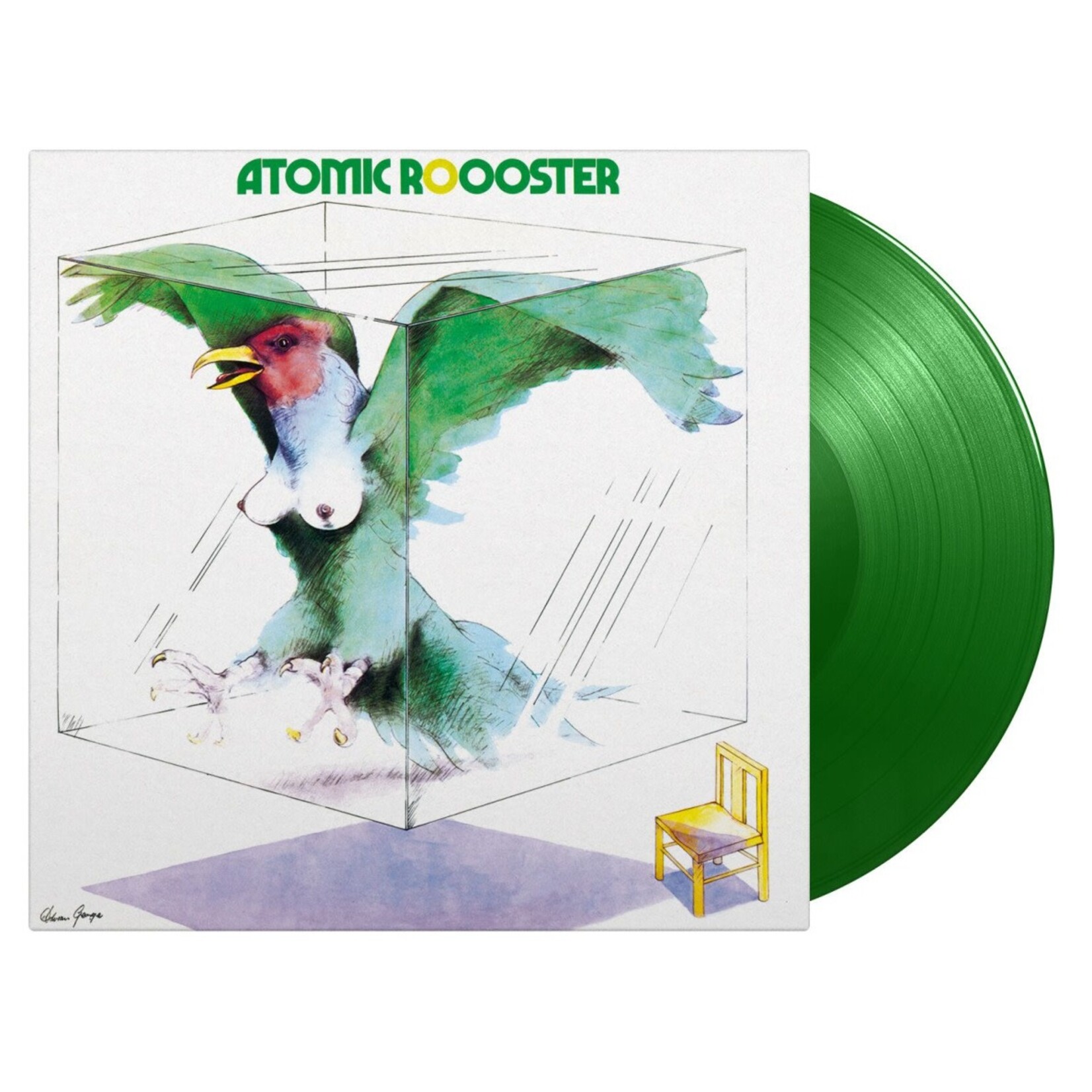 [New Vinyl] Atomic Rooster: Atomic Rooster (180g, translucent green vinyl) [MUSIC ON VINYL]
