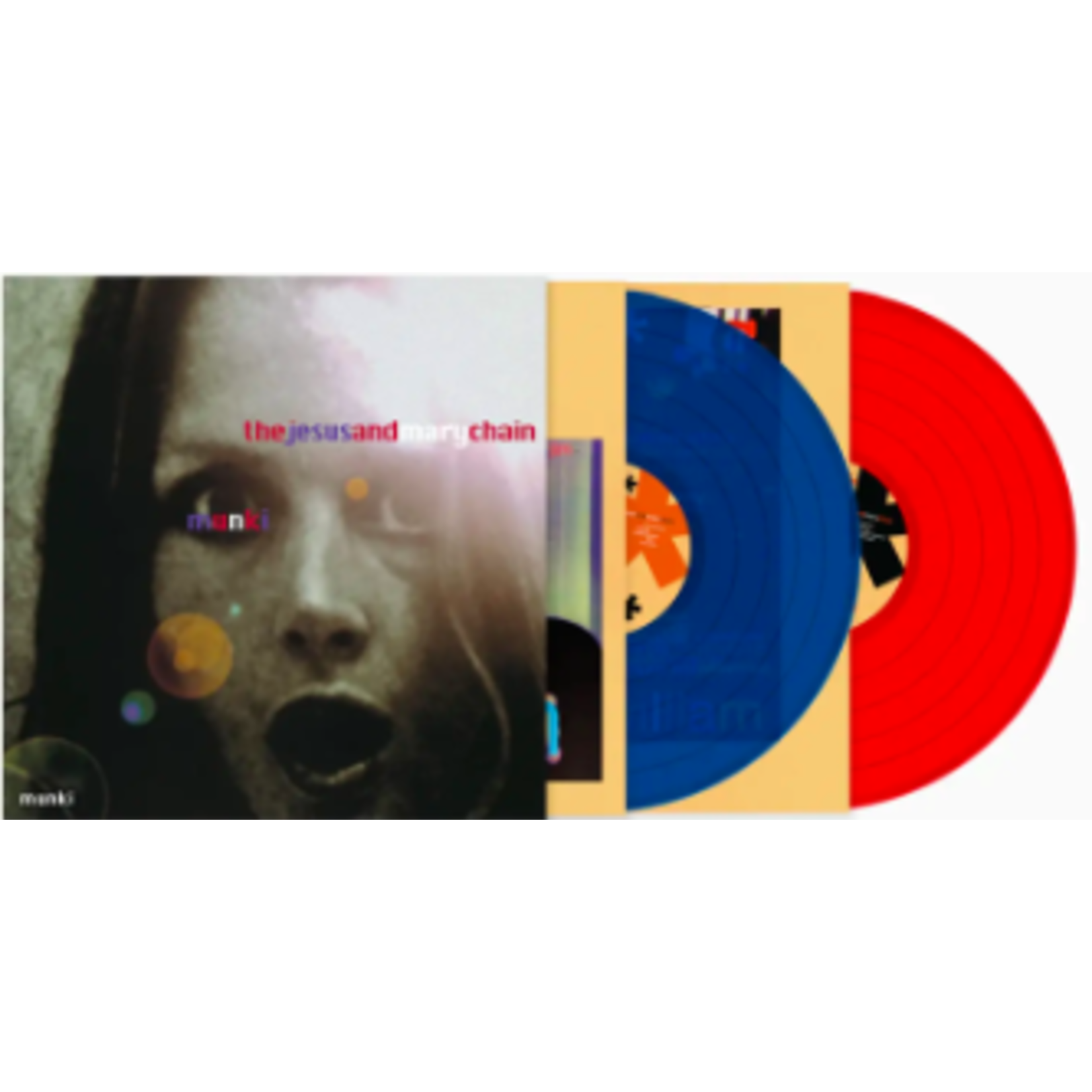 [New Vinyl] Jesus & Mary Chain: Munki (2LP, 25th Anniversary, 180g, blue & red vinyl, indie exclusive) [COOKING VINYL]