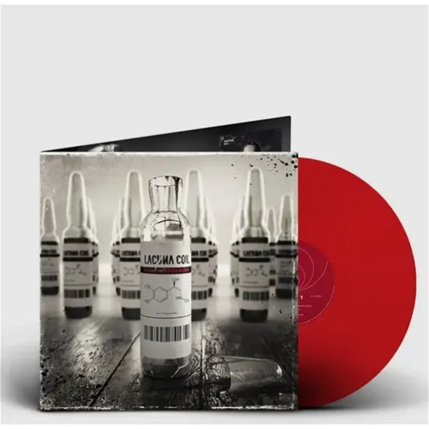 [New Vinyl] Lacuna Coil: Dark Adrenaline (transparent red vinyl, reissue) [SVART]