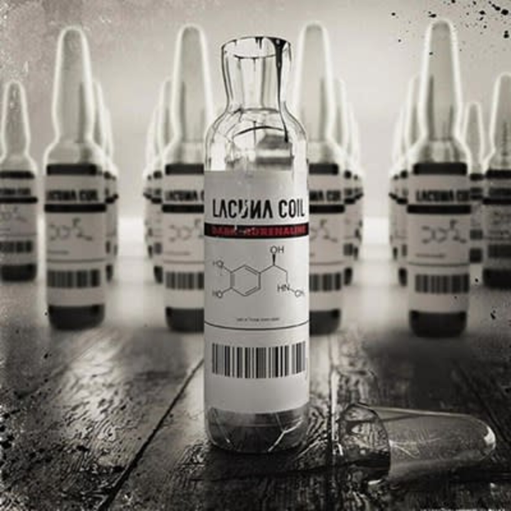 [New Vinyl] Lacuna Coil: Dark Adrenaline (transparent red vinyl, reissue) [SVART]