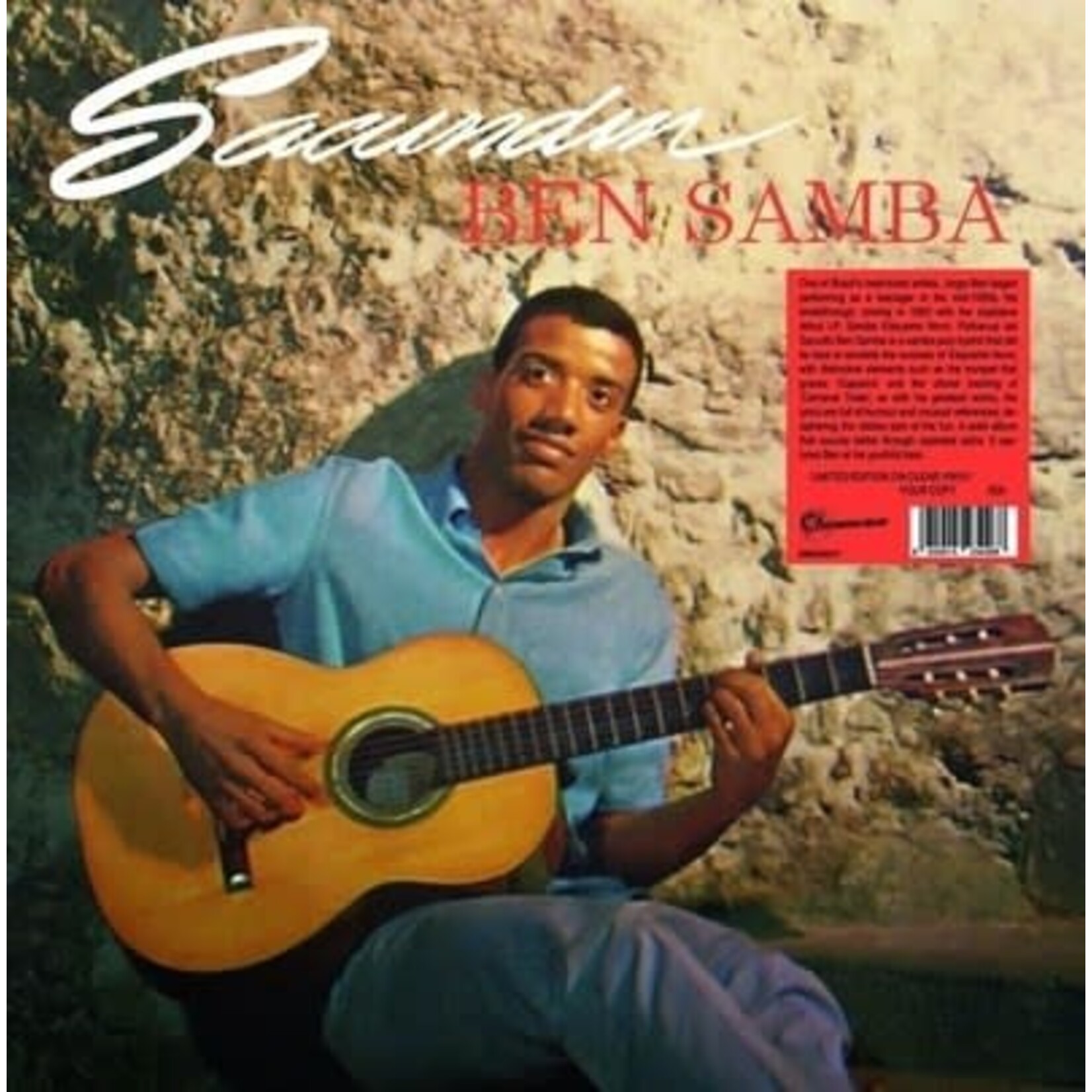 [New Vinyl] Ben, Jorge: Sacundin Ben Samba (clear vinyl) [DESTINATION MOON]