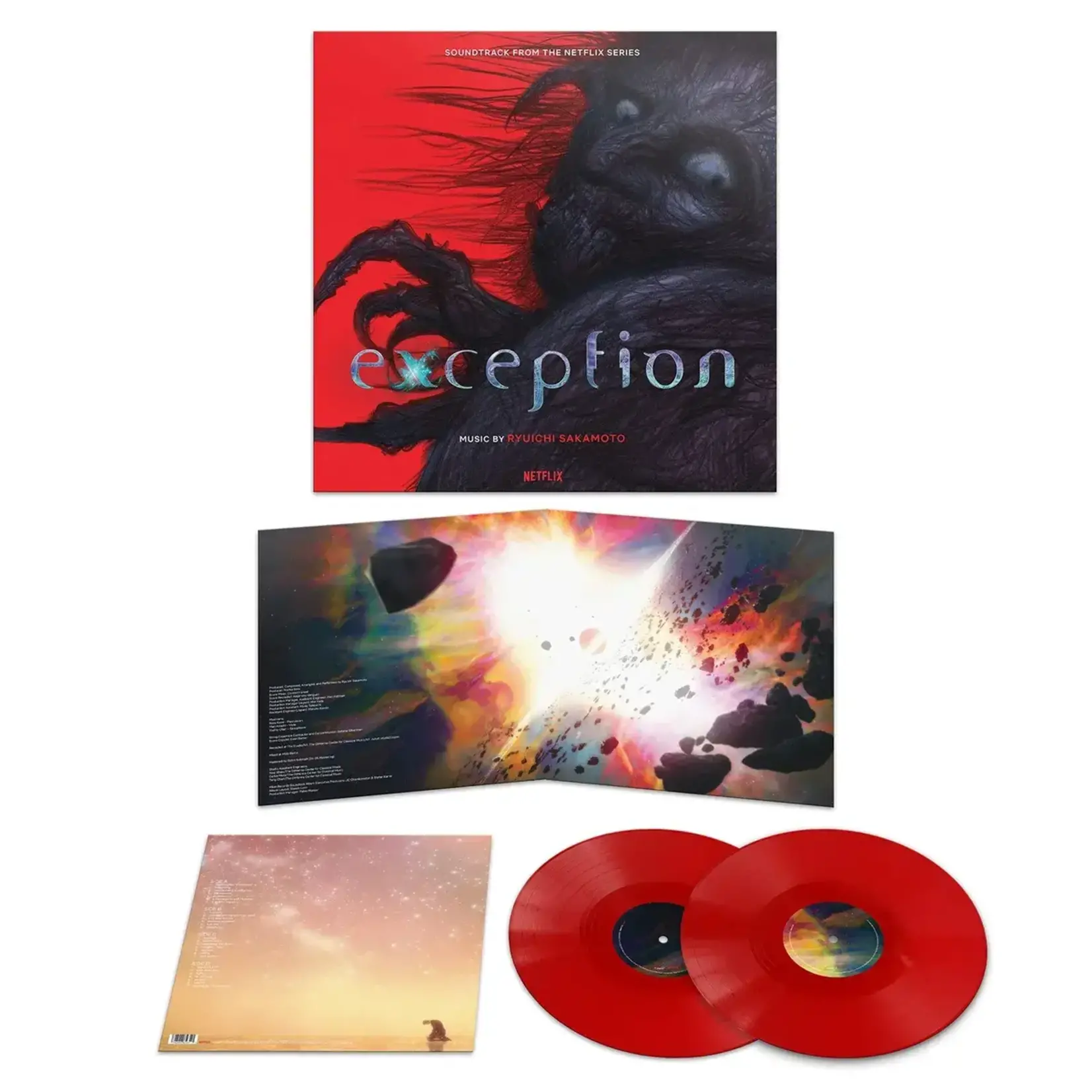 [New] Sakamoto, Ryuichi: Exception (2LP, soundtrack, red vinyl) [SONY JAPAN]
