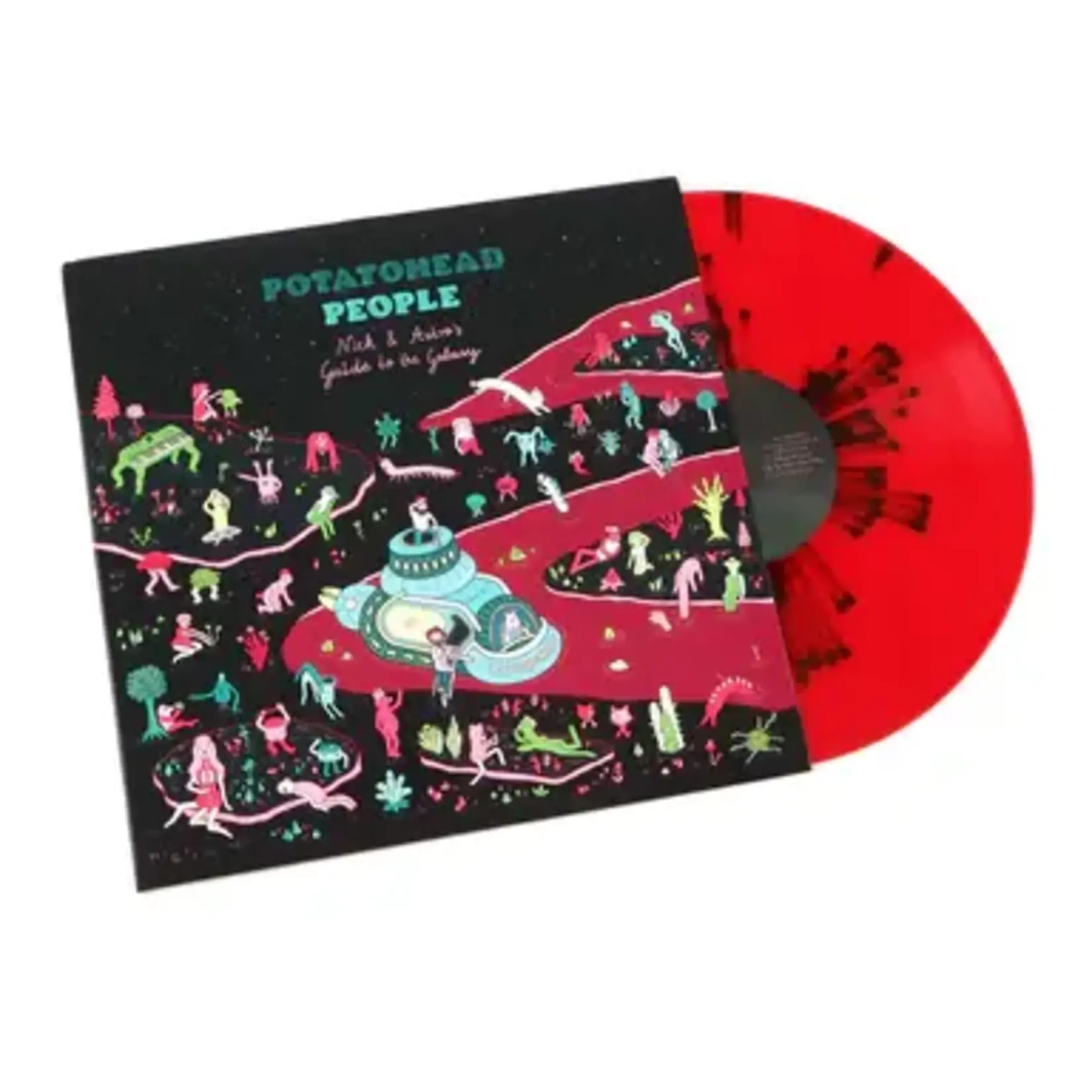 [New Vinyl] Potatohead People: Nick & Astro's Guide To The Galaxy (Indie Exclusive, red & black swirl vinyl) [BASTARD JAZZ]