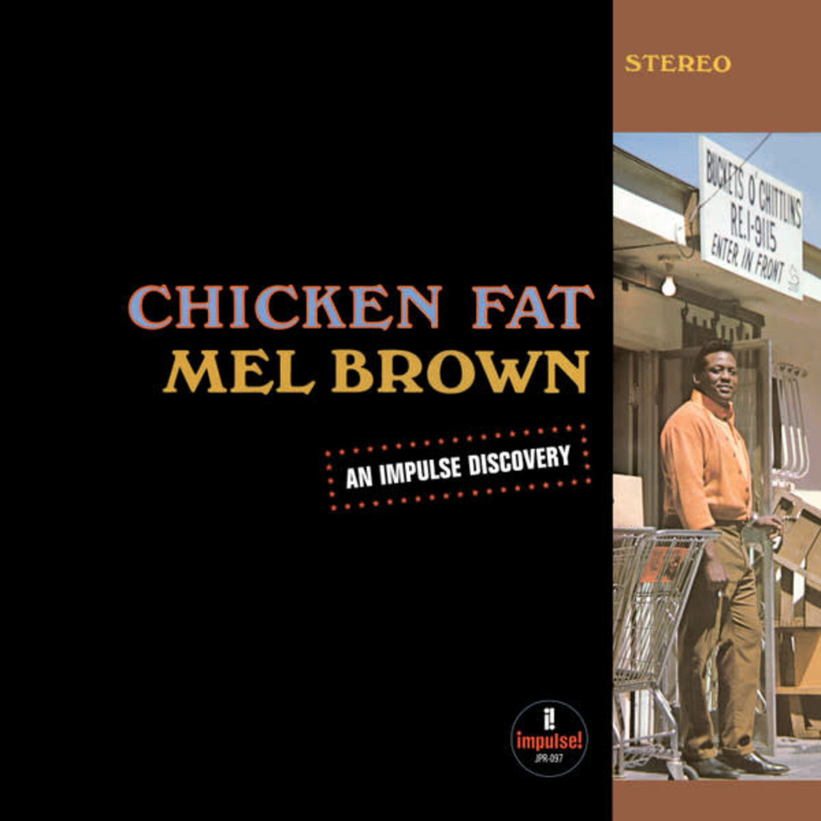[New] Brown, Mel: Chicken Fat (orange vinyl) [JACKPOT]