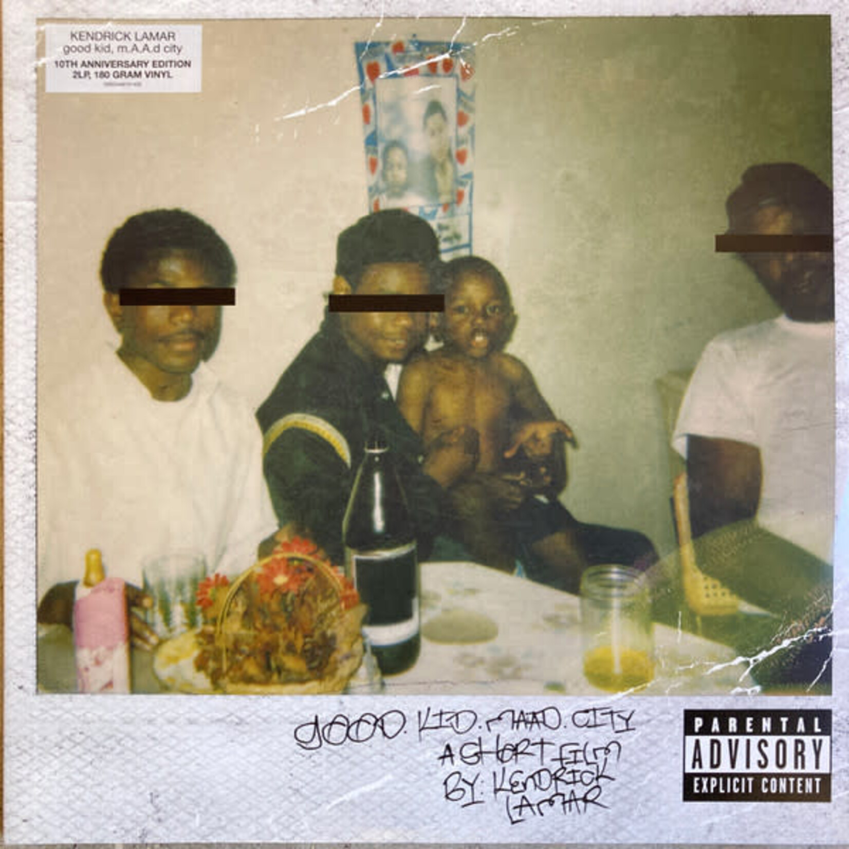 [New Vinyl] Lamar, Kendrick: good kid, m.A.A.d city (2LP, 10th Anniversary, black vinyl) [UME]