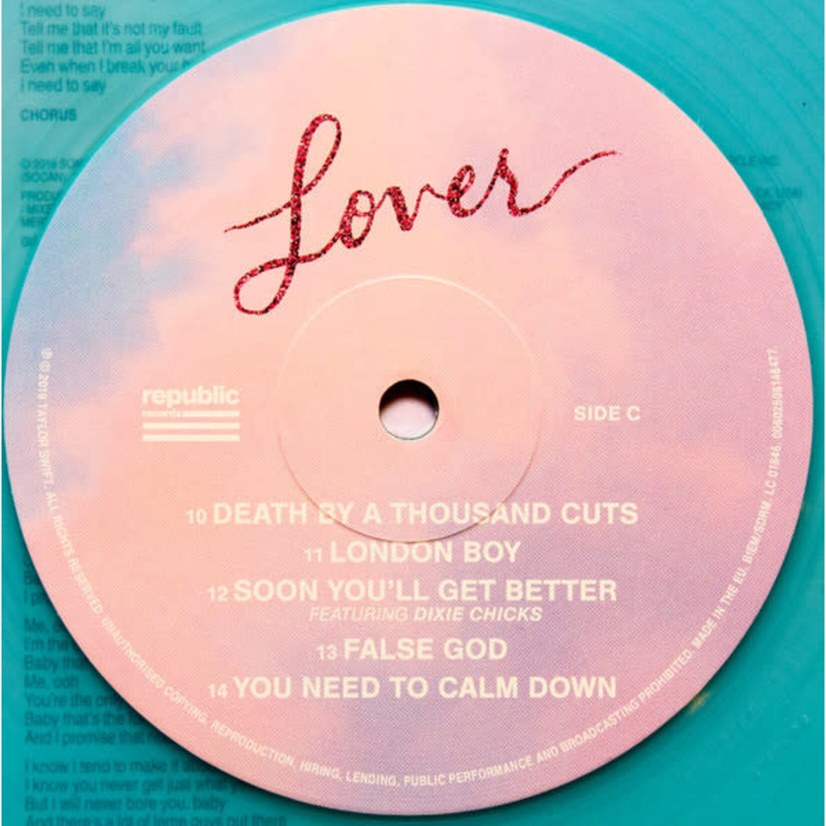 [New Vinyl] Taylor Swift - Lover (2LP)