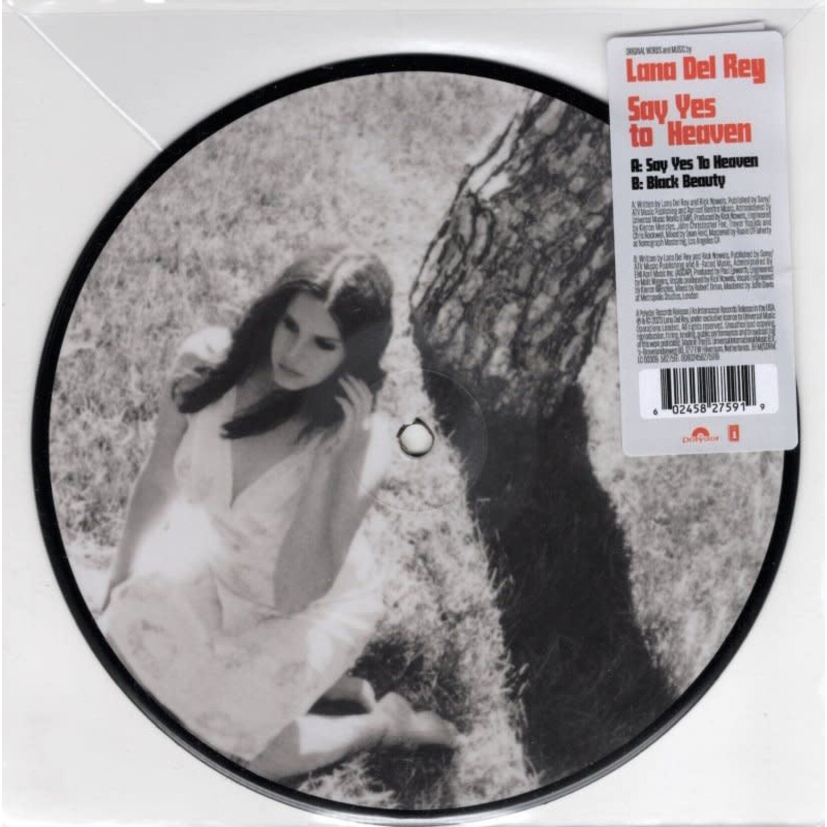 [New] Del Rey, Lana: Say Yes to Heaven (7", picture disc) [INTERSCOPE]