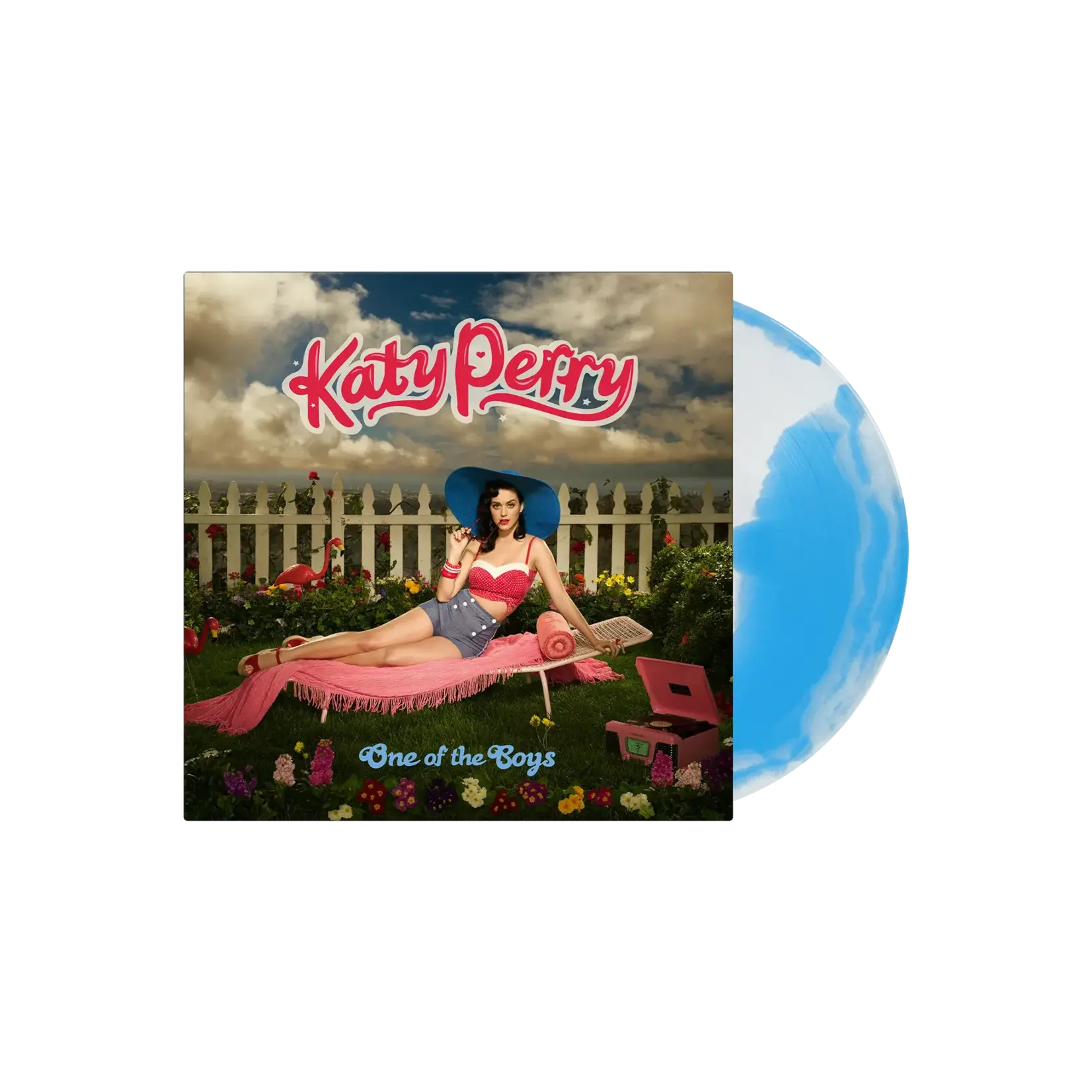 [New] Perry, Katy: One Of The Boys (LP+7", 15th Anniversary, blue vinyl w/ white swirl) [CAPITOL]