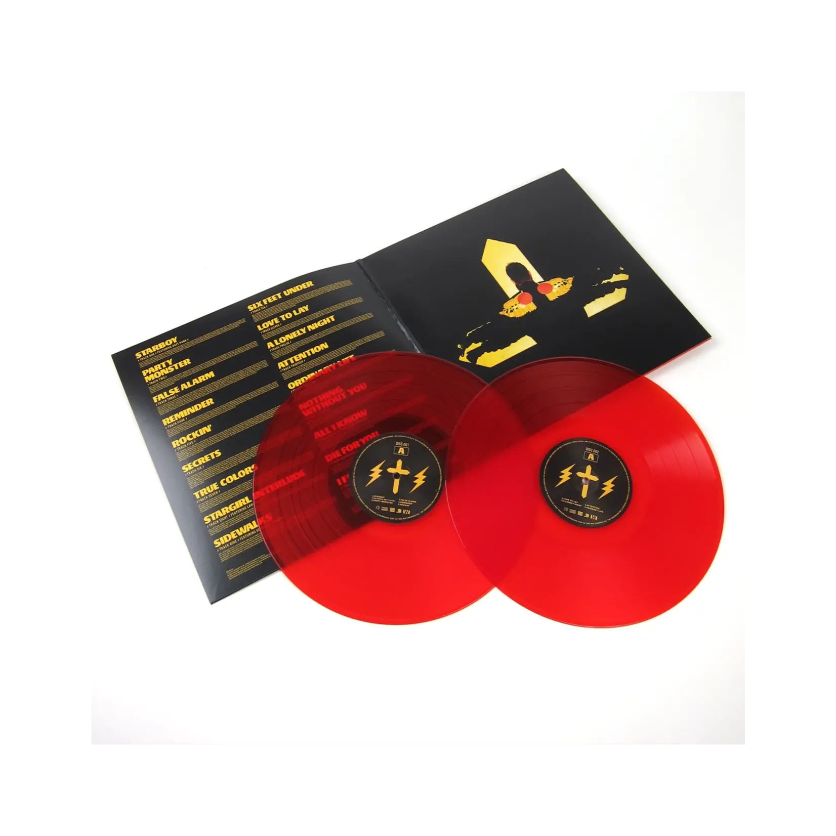 [New Vinyl] Weeknd: Starboy (2LP, translucent red vinyl) [THE WEEKND XO]