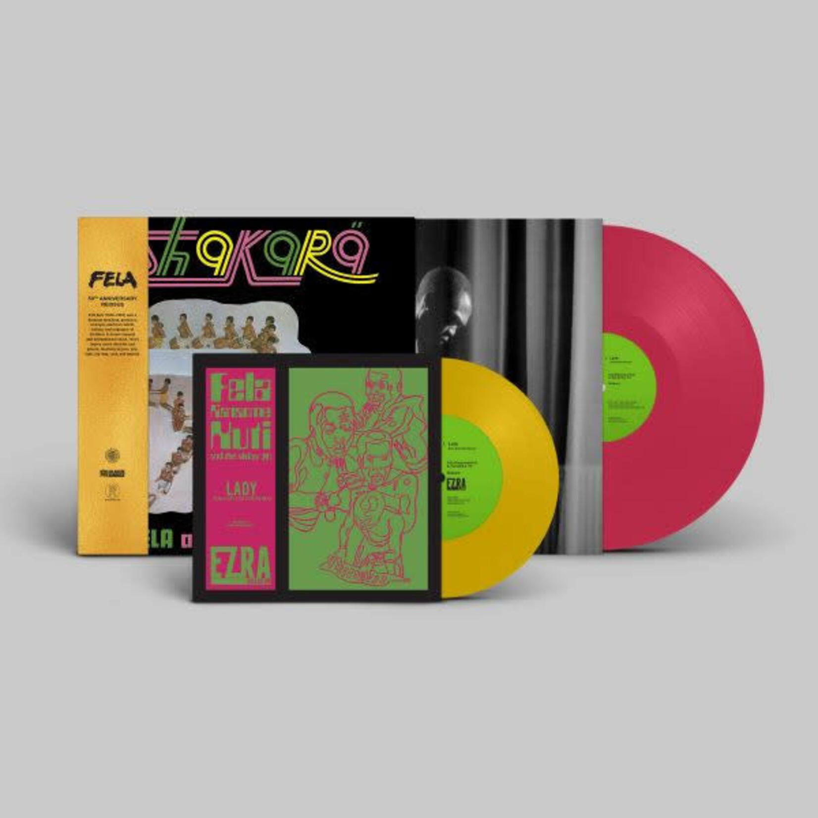 [New] Kuti, Fela: Shakara (50th Anniversary, pink vinyl) [KNITTING FACTORY]